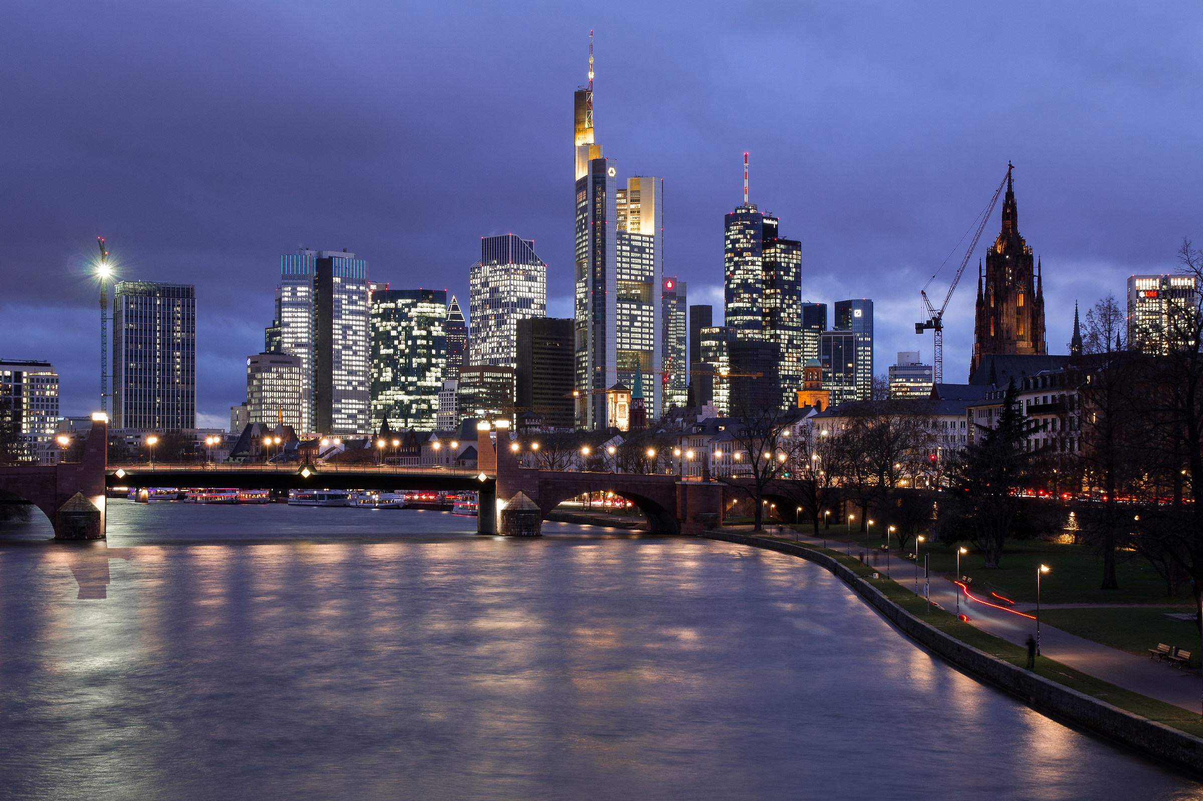 Skyline of Frankfurt