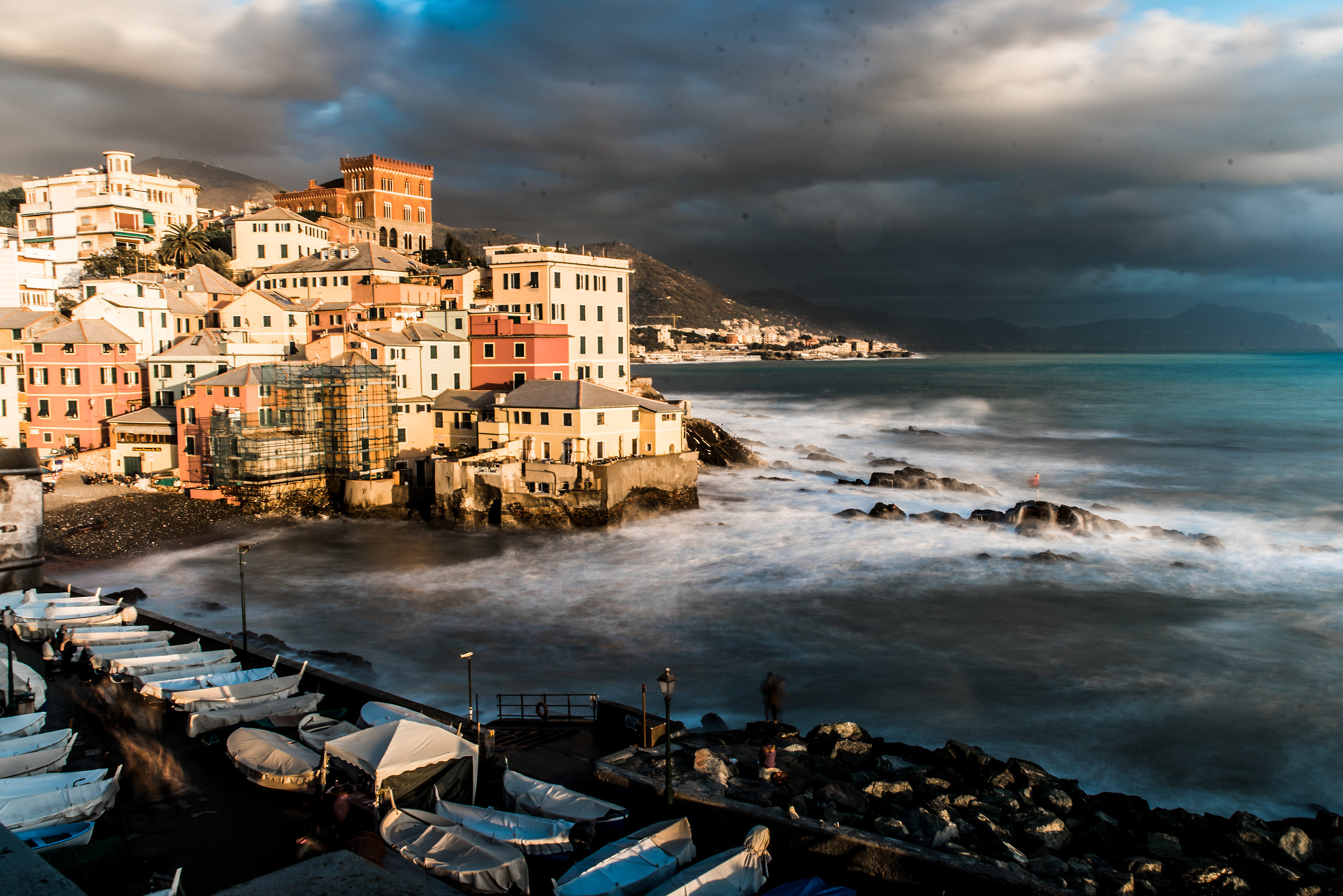 Boccadasse in winter