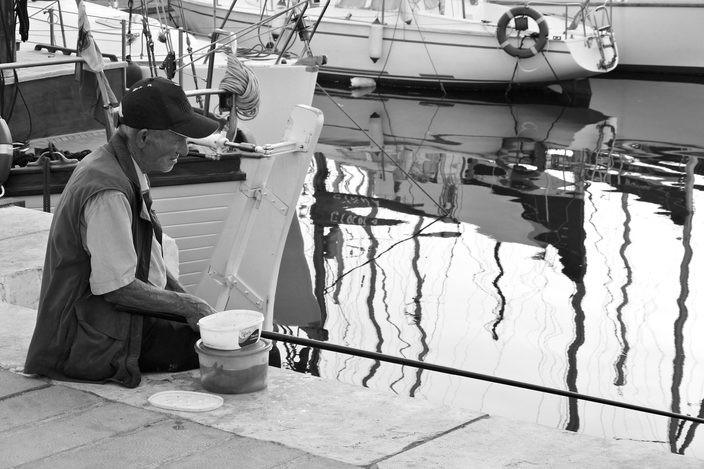 The solitary fisherman