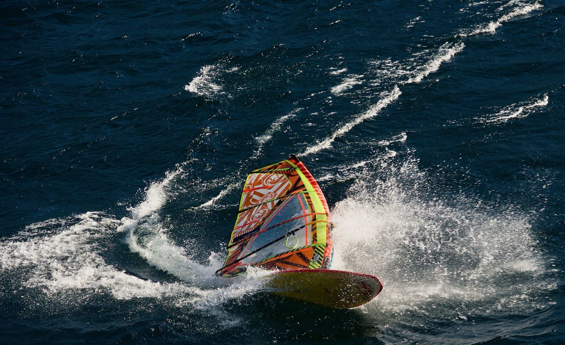 I risked the scene outside ...