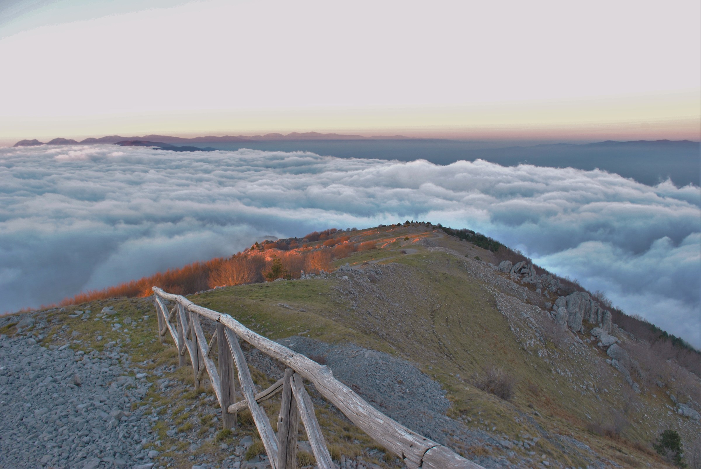 Monte Cocuzzo On the clouds