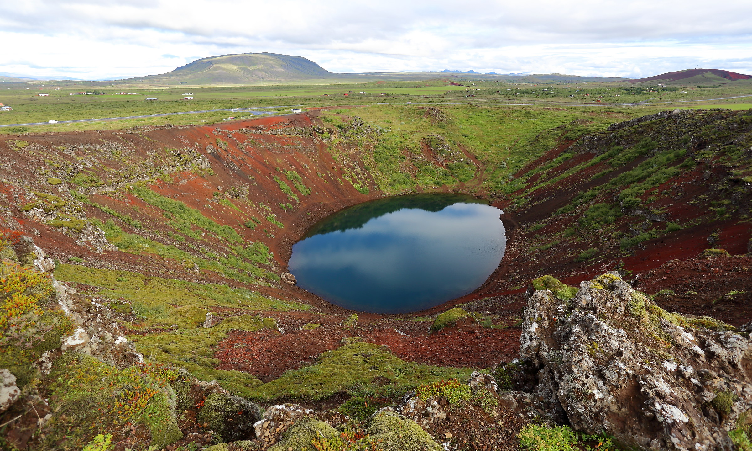 On the crater of Kerið
