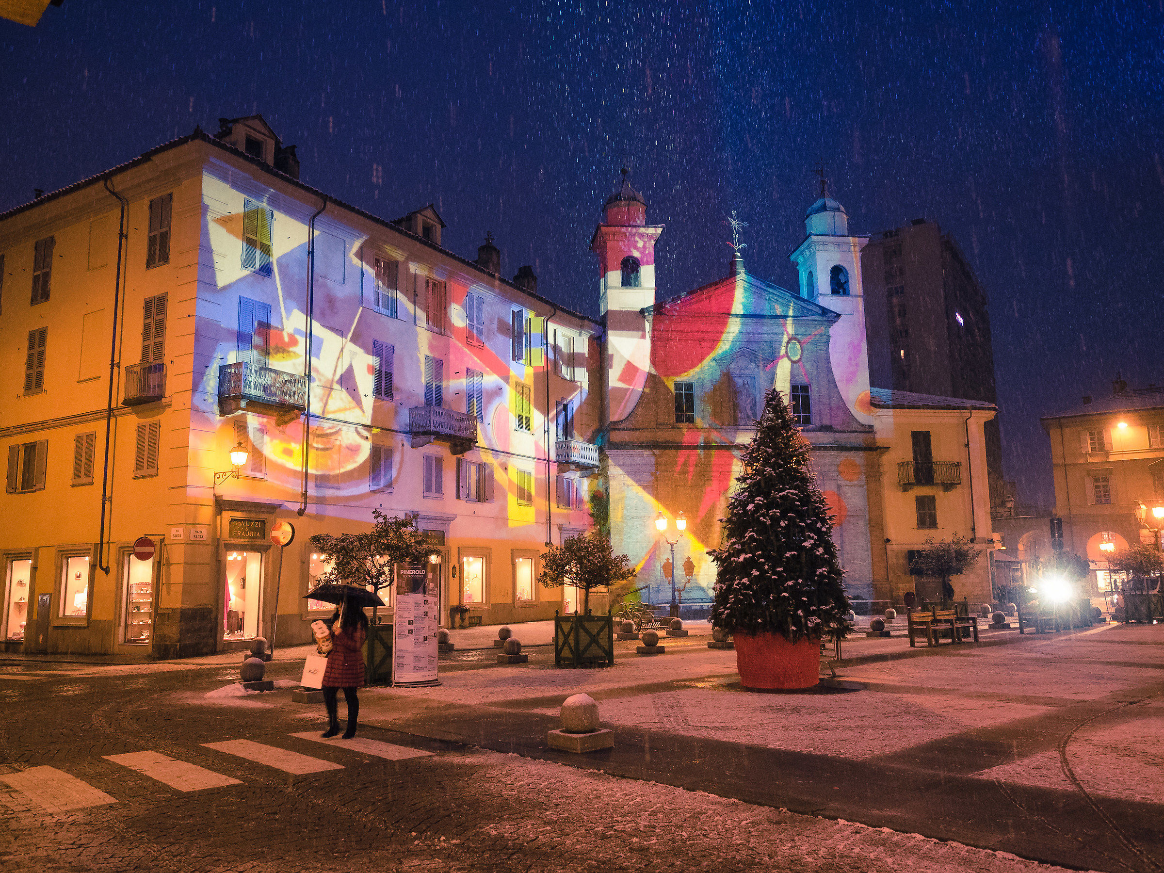 Pinerolo, Piazza Facta