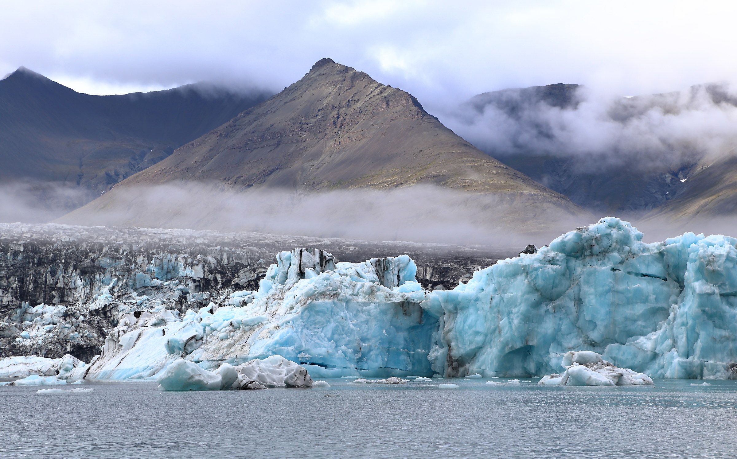 The Vatnajökull glacier