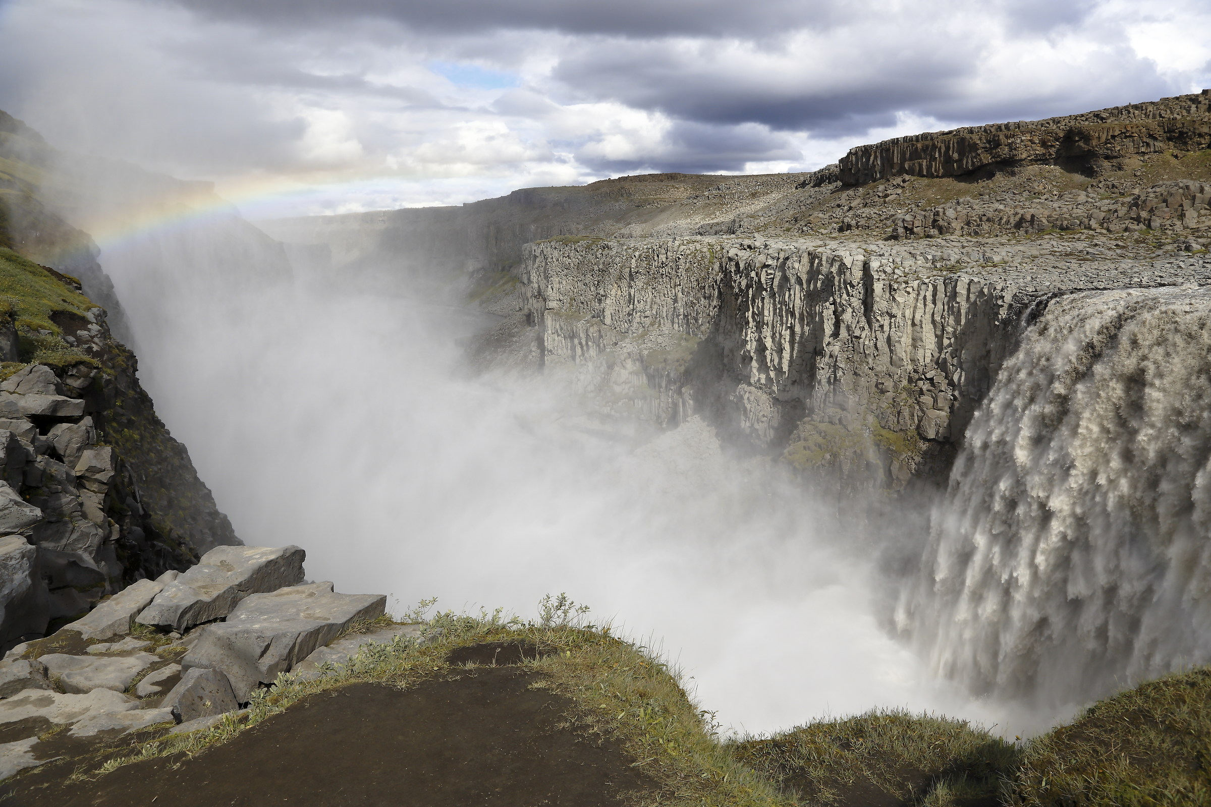 The Dettifoss canyon