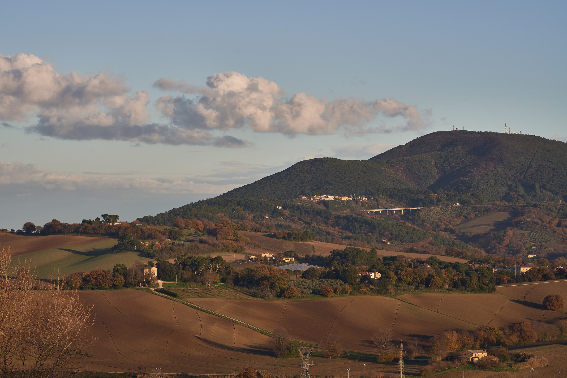 Il Conero all'orizzonte