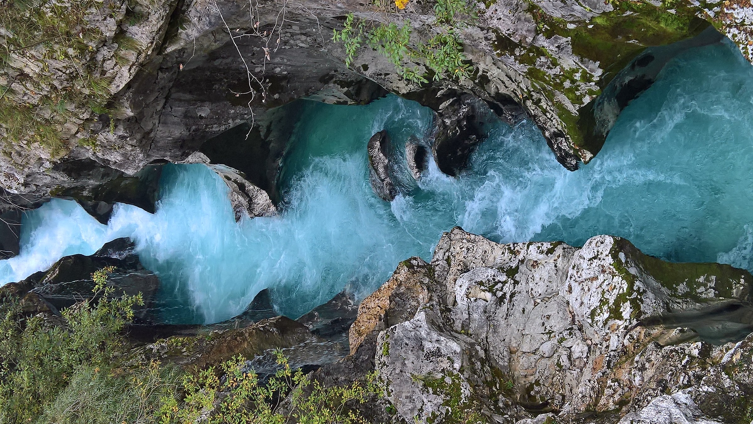blue water ... clear water