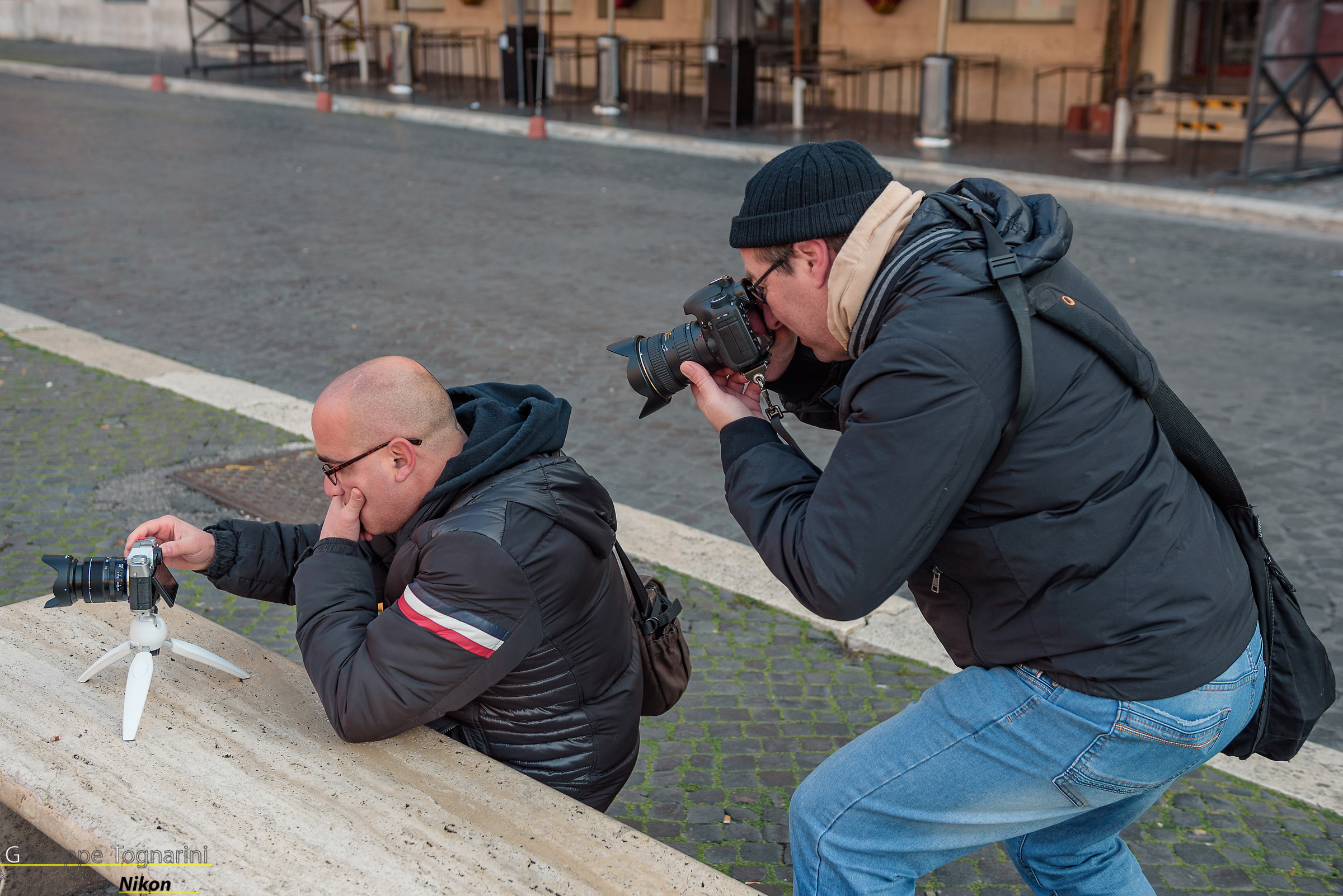 photographed the photographer who photographs the photograph...