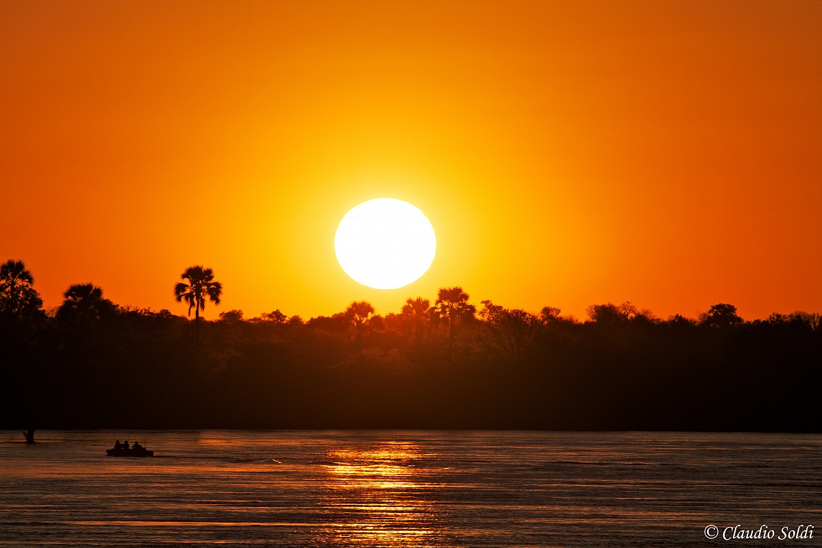 Tramonto sullo Zambesi