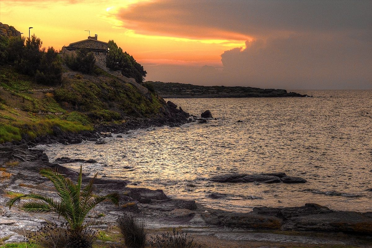 Calasetta Cliff Sunset