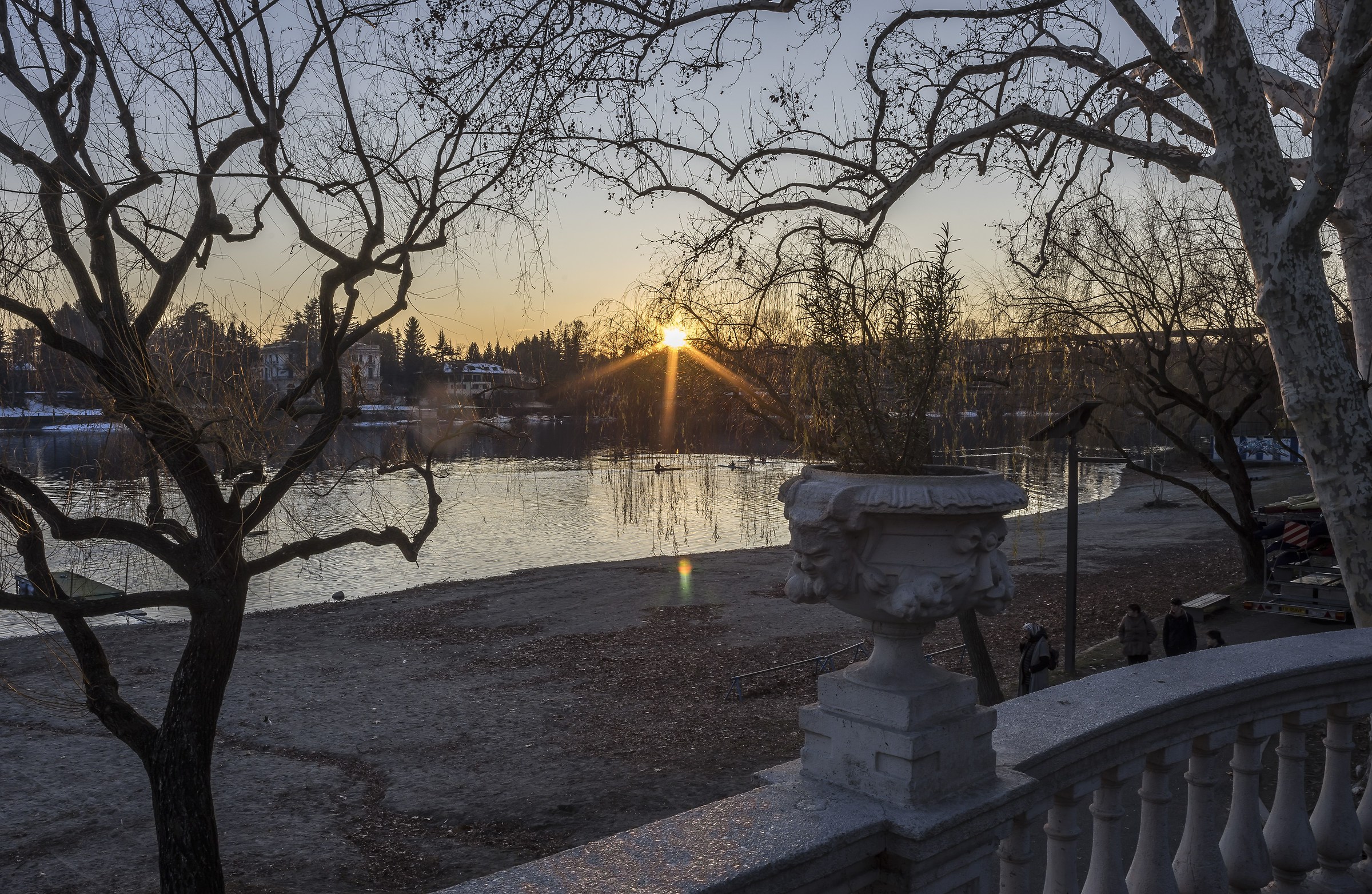 Tramonto di un sabato di metà dicembre - 2
