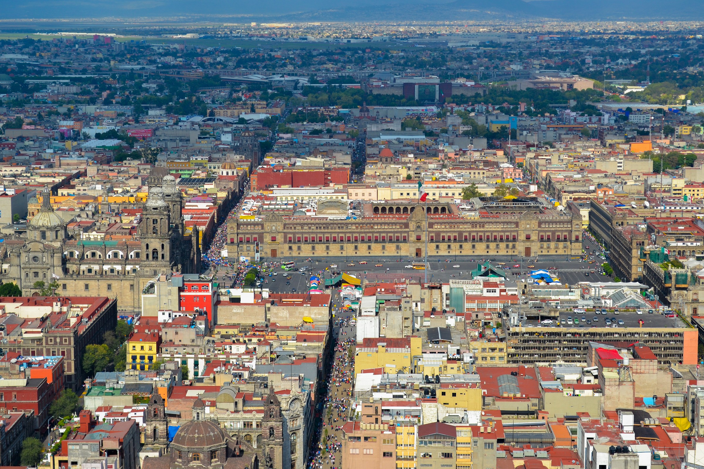 Mexico City from the top!