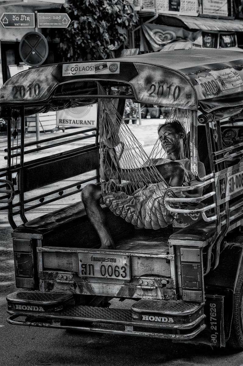 Taxi driver's dream - Vientiane, Laos