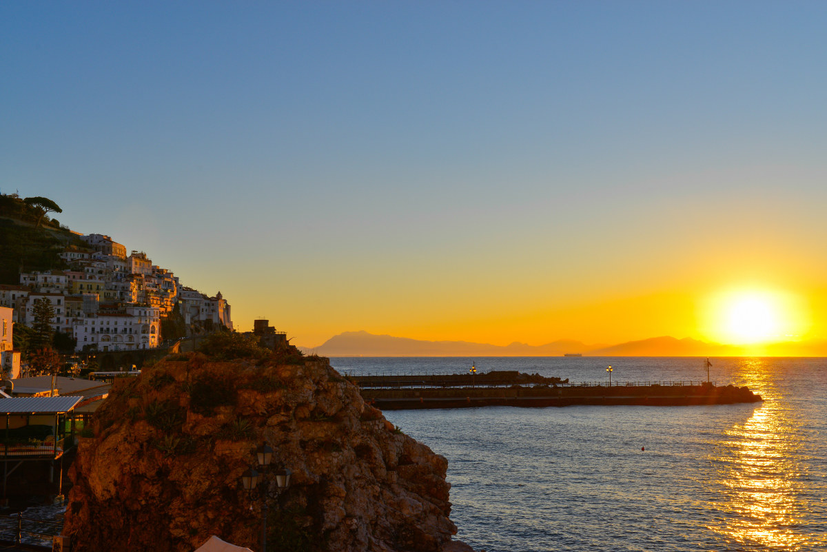Alba ad Amalfi
