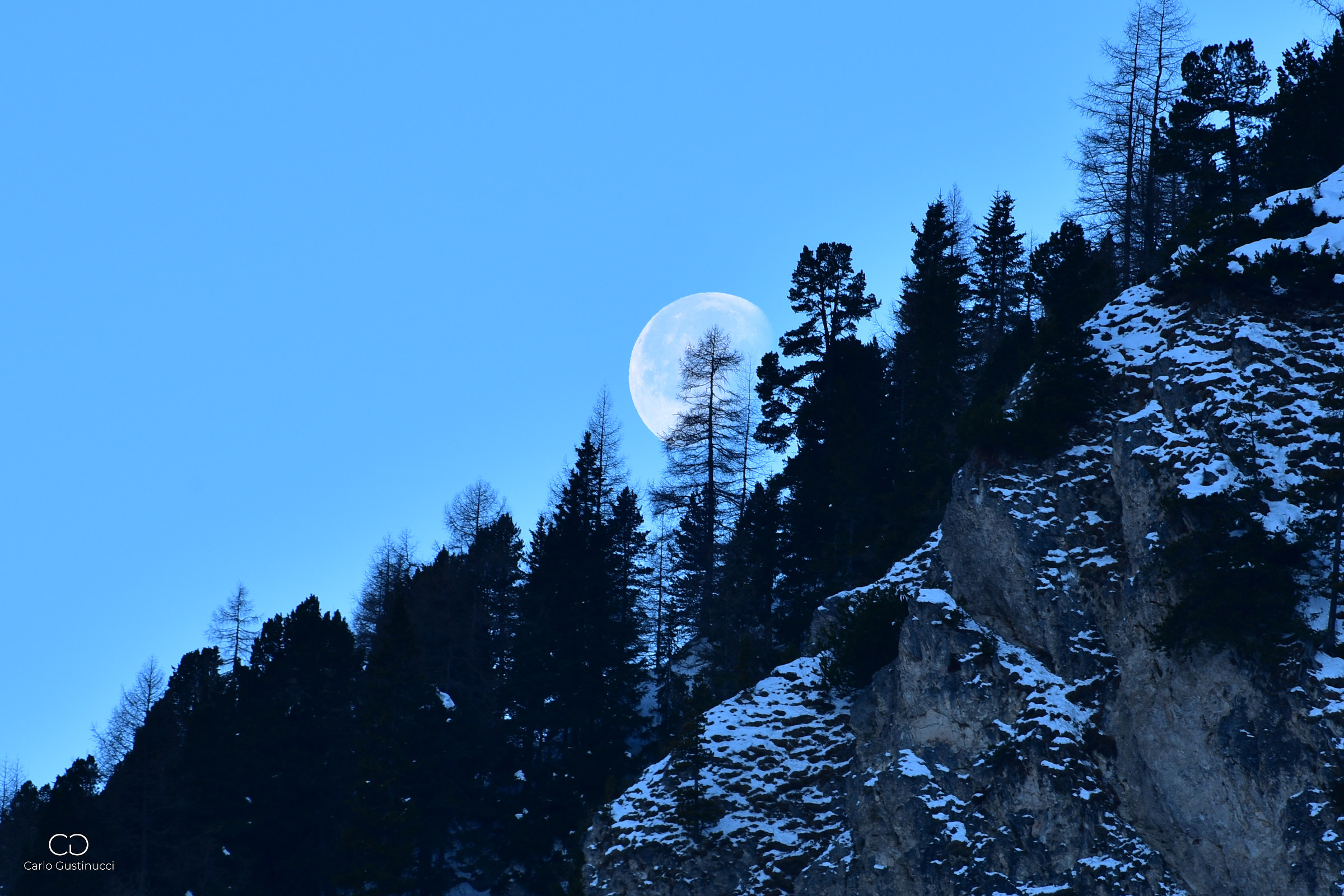 "Luna che scende"- P.so Gardena 2017