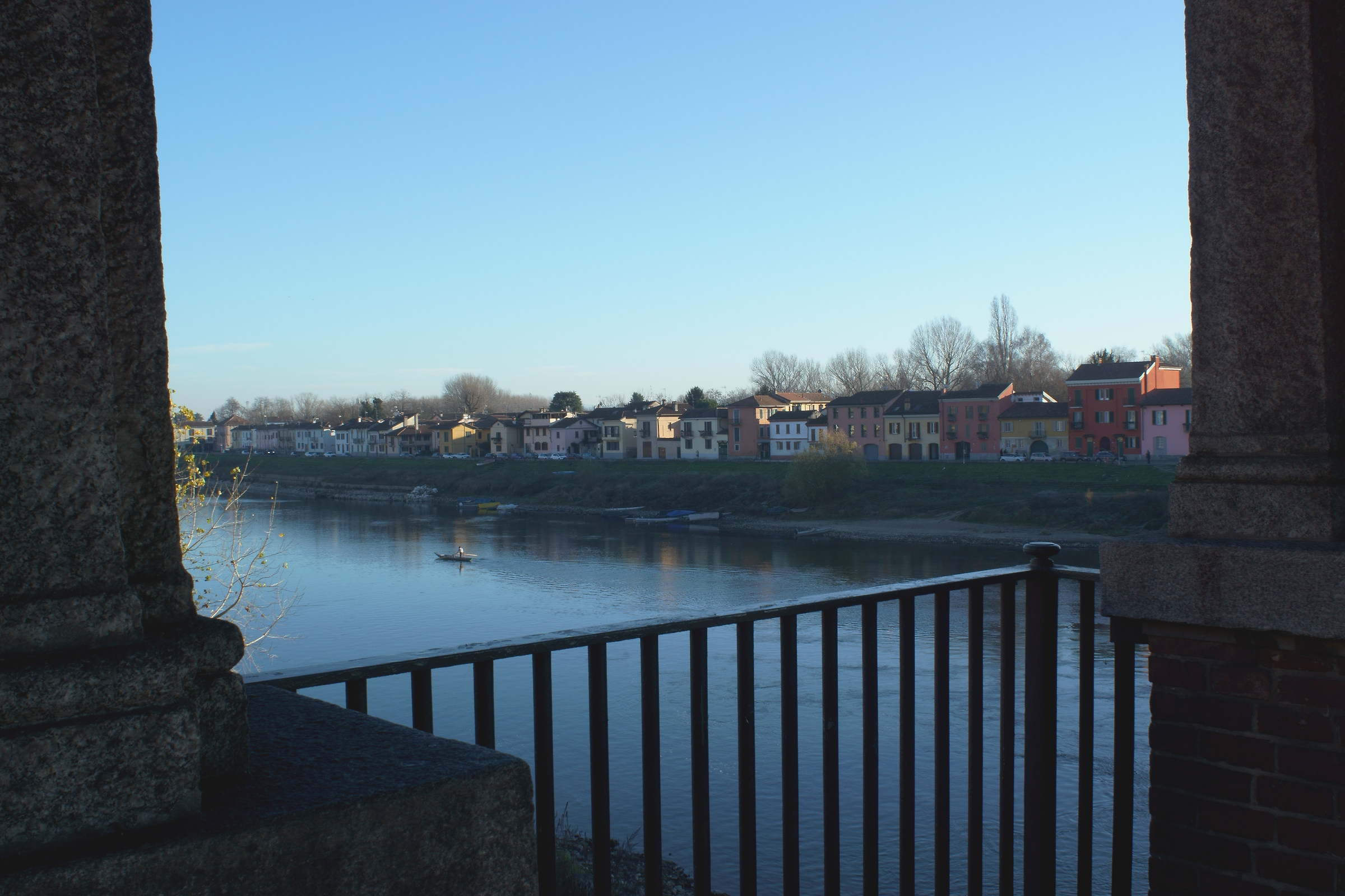 As long as the boat goes ...