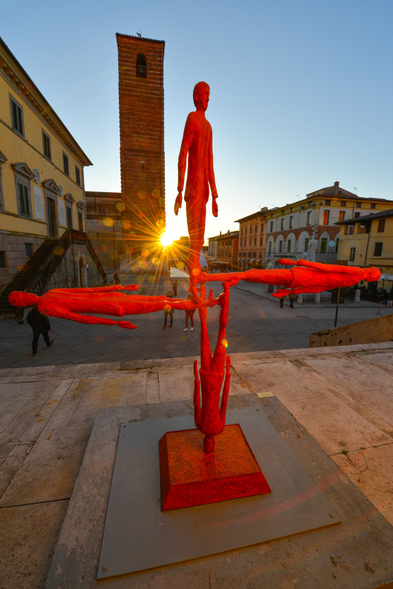 Arte in piazza D'Uomo Pietrasanta