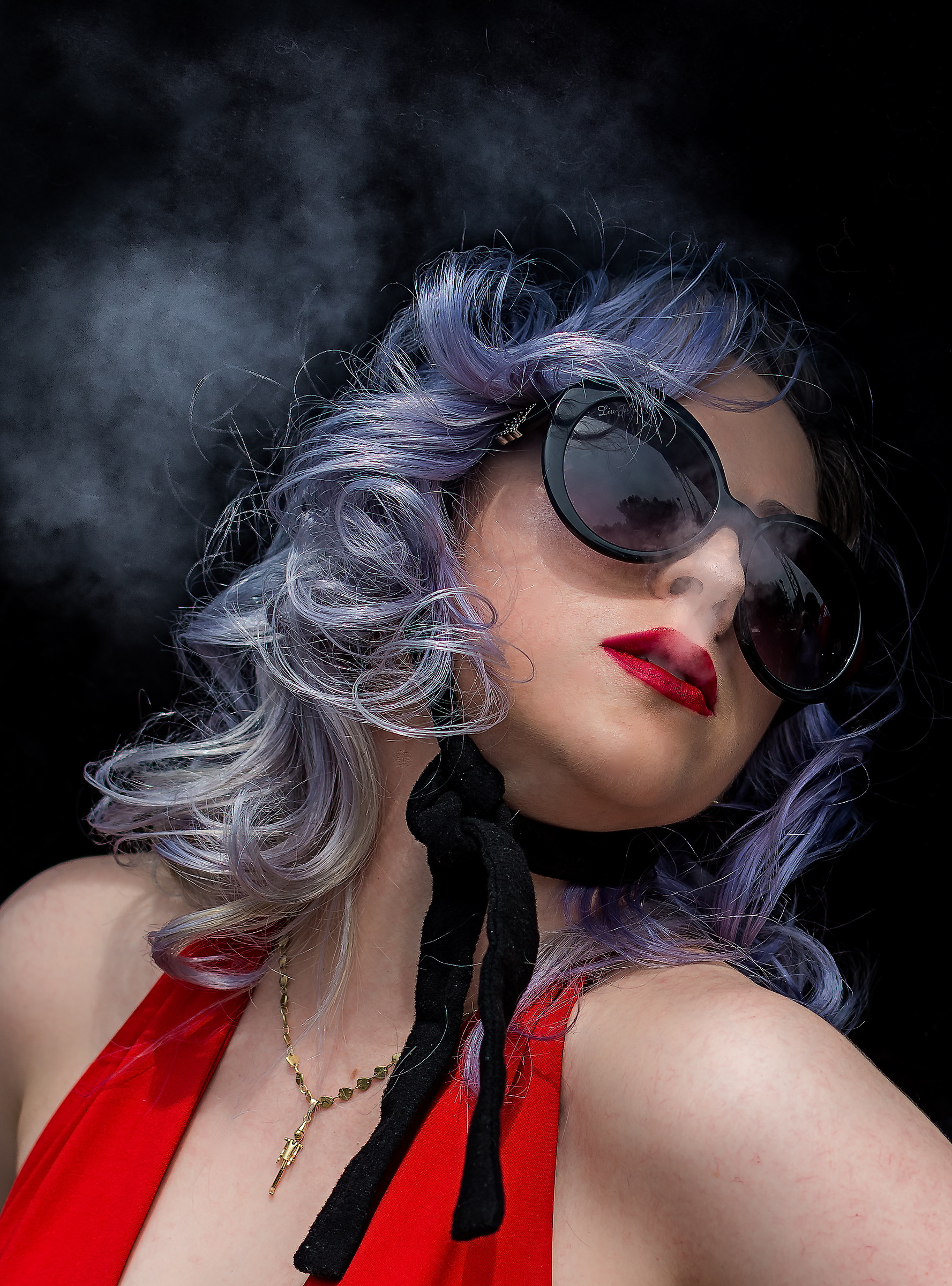 Cherry Saint smoking