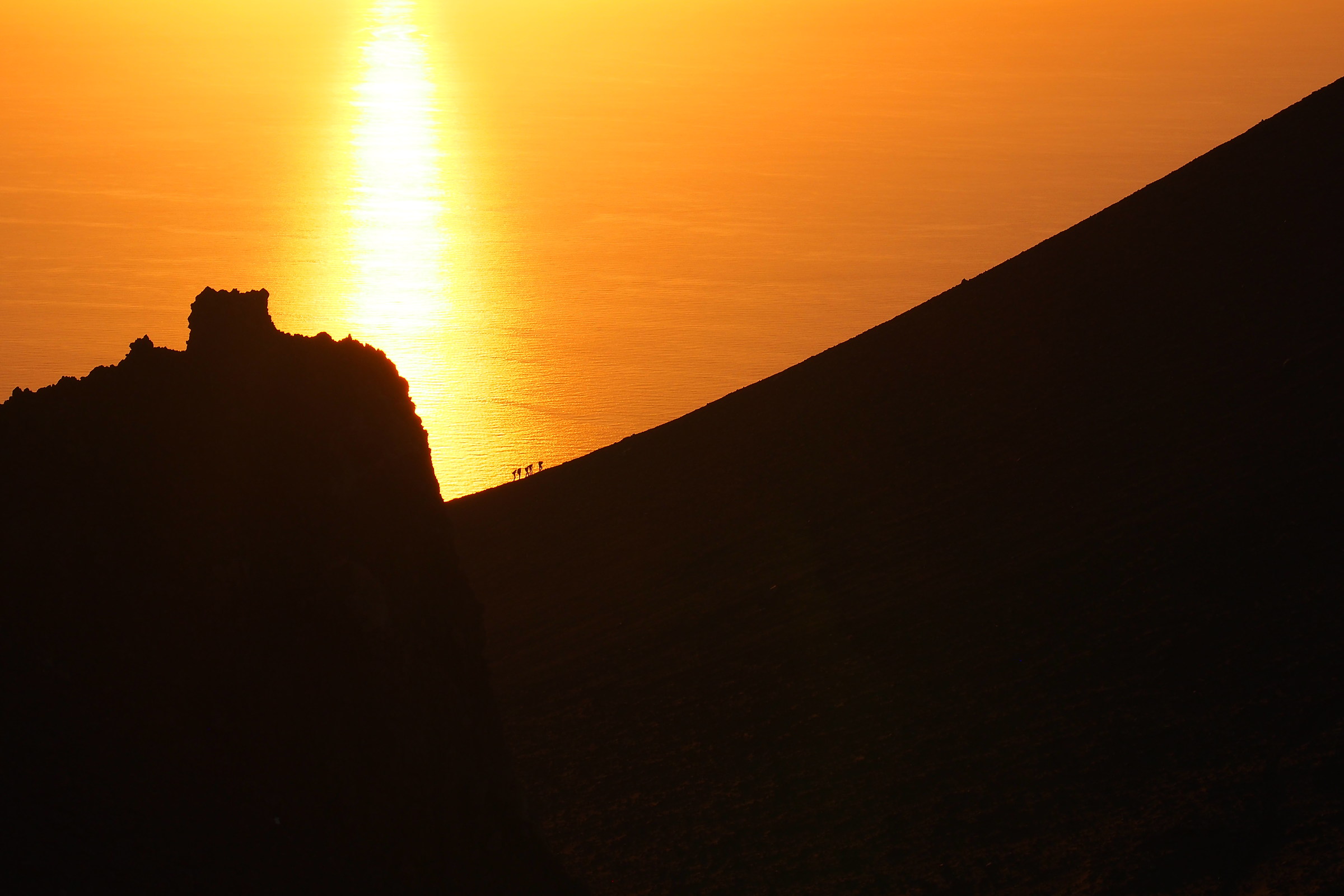 Ascent from Ginostra