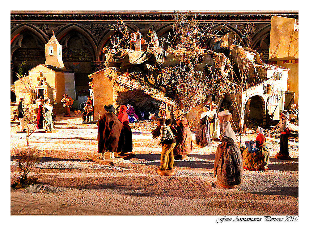 Il presepe di Notre Dame a Parigi