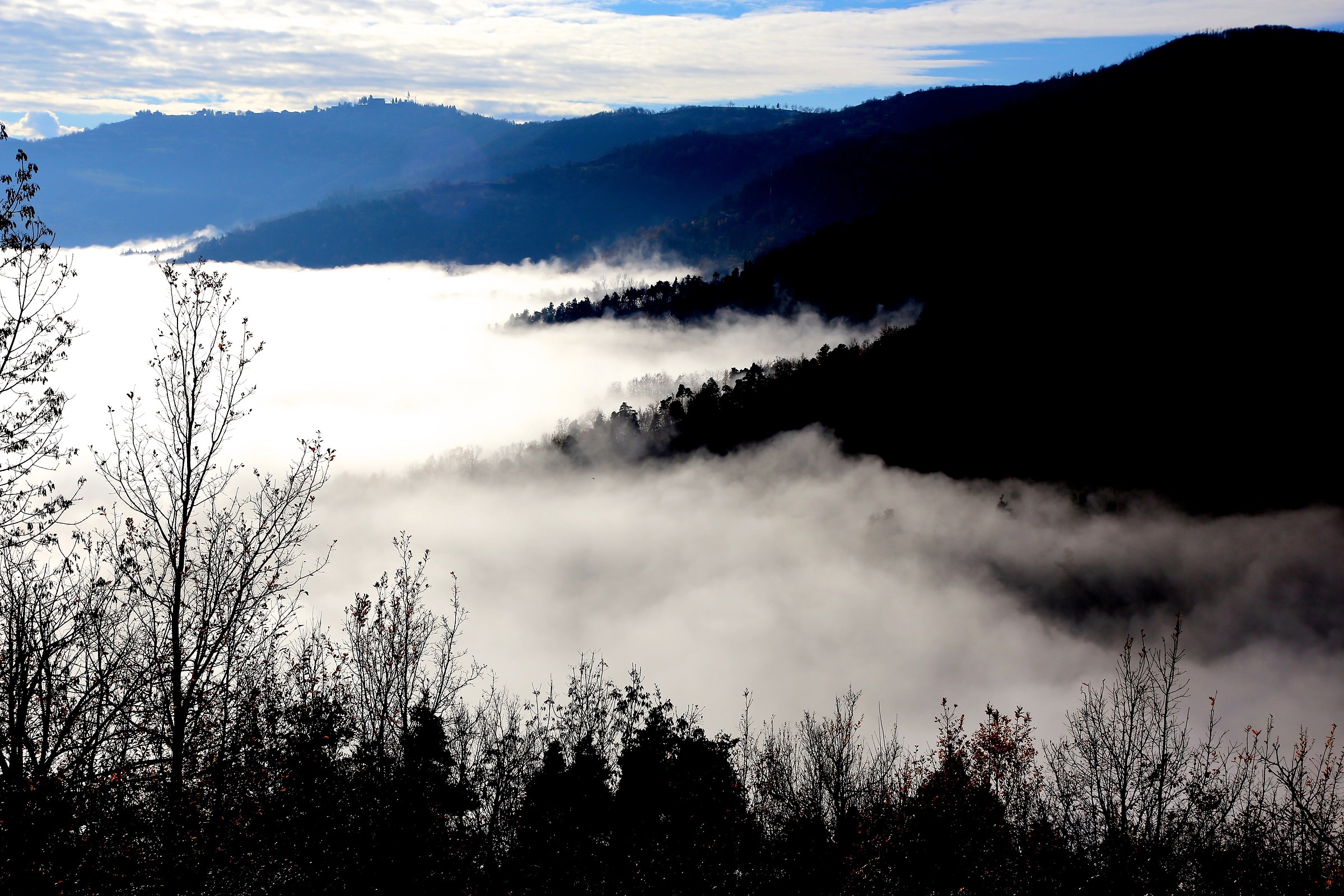 Nebbia in Val Bormida