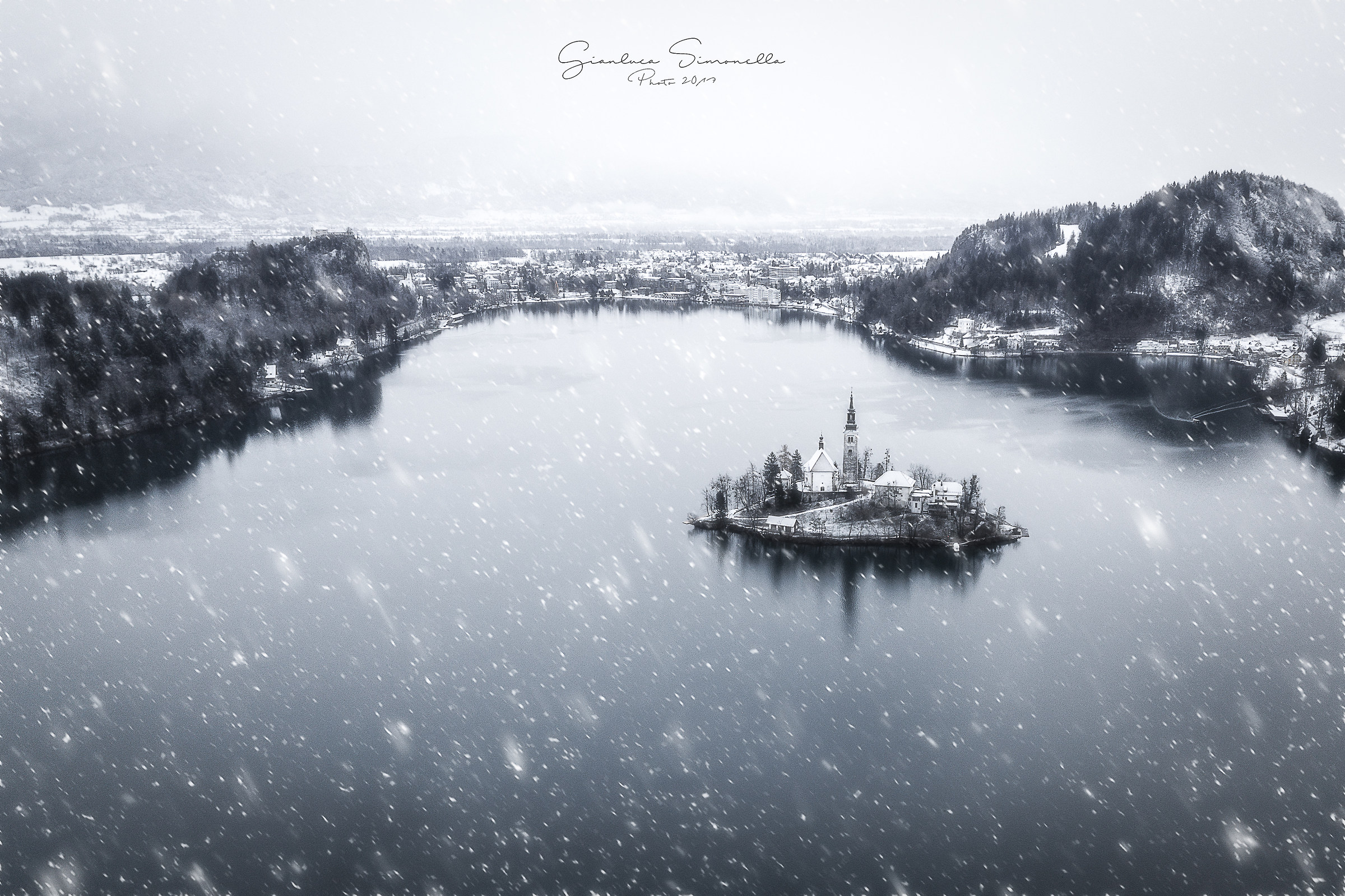 One morning in Bled ..