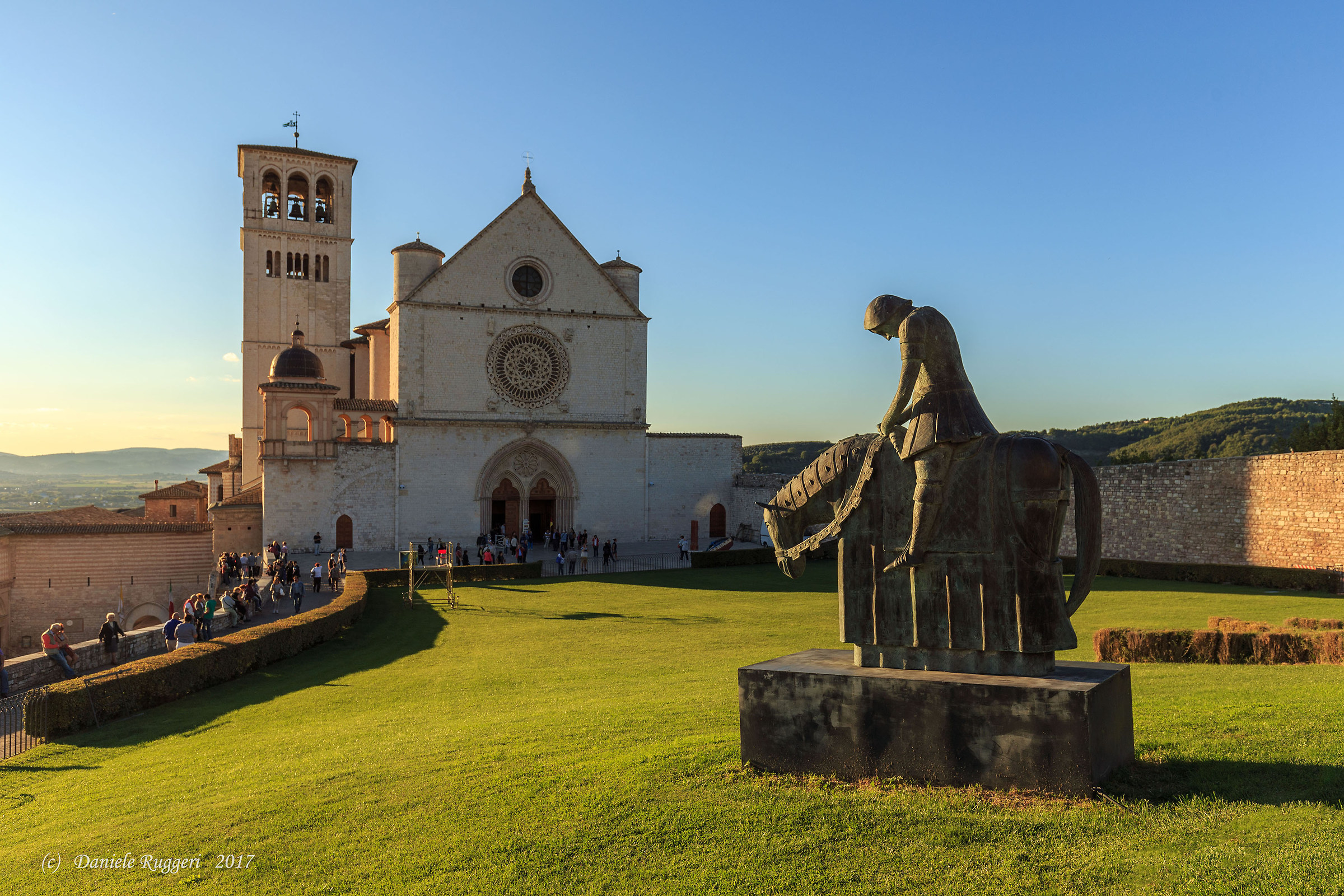 Cavaliere Francesco a Cavallo di ritorno dalla Guerra
