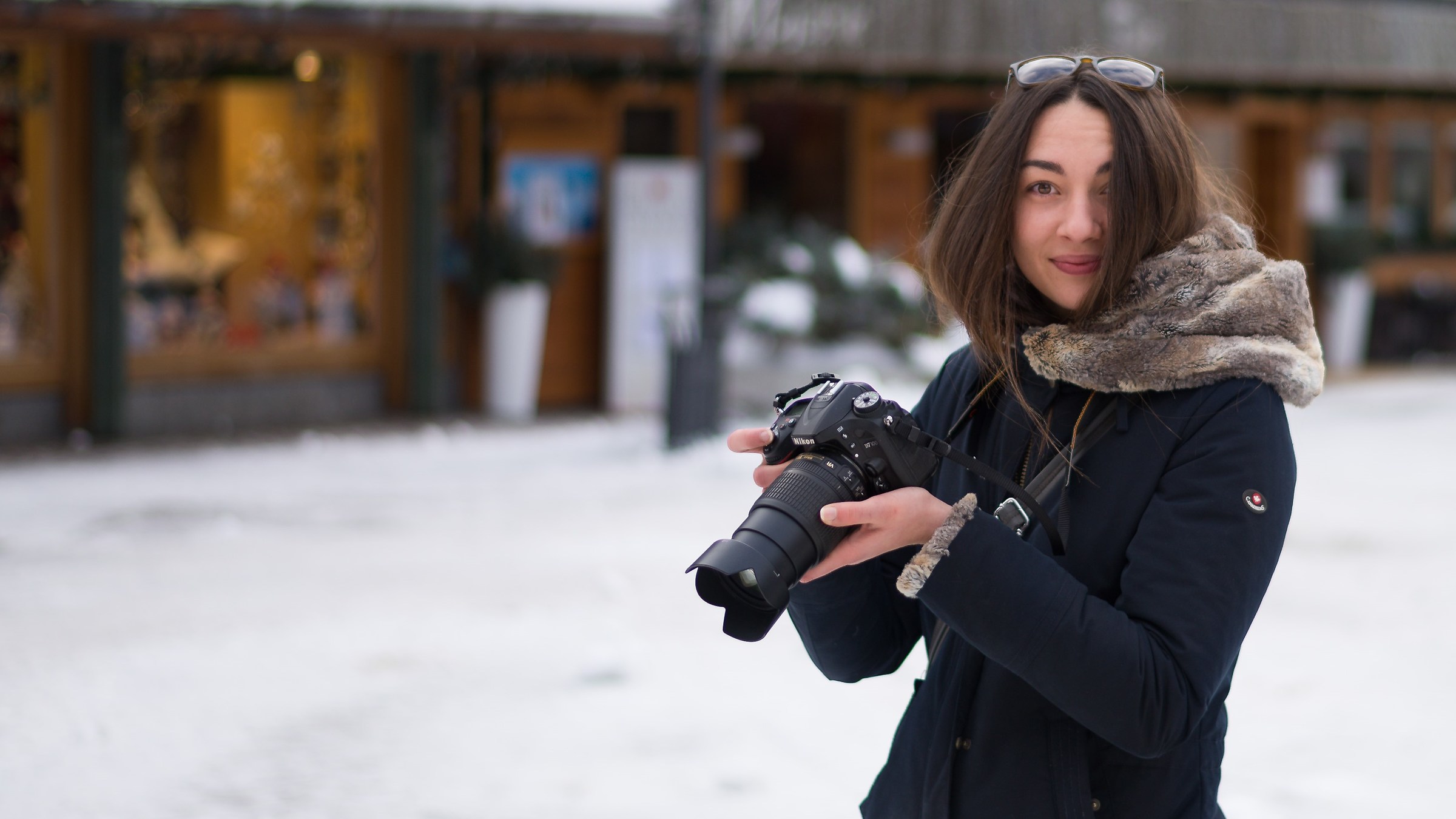 Irene e la sua prima nikon