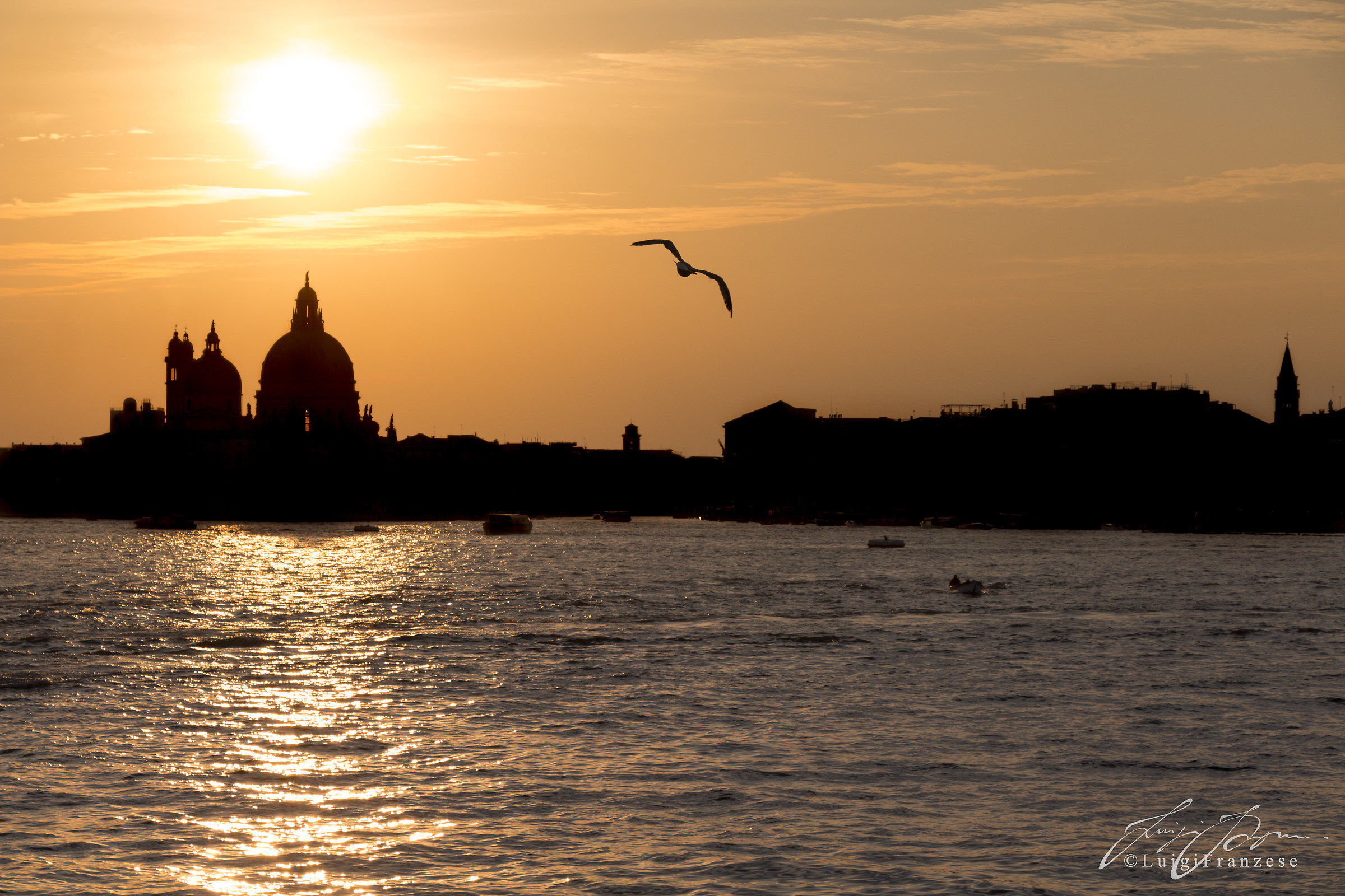 San Giorgio al tramonto.