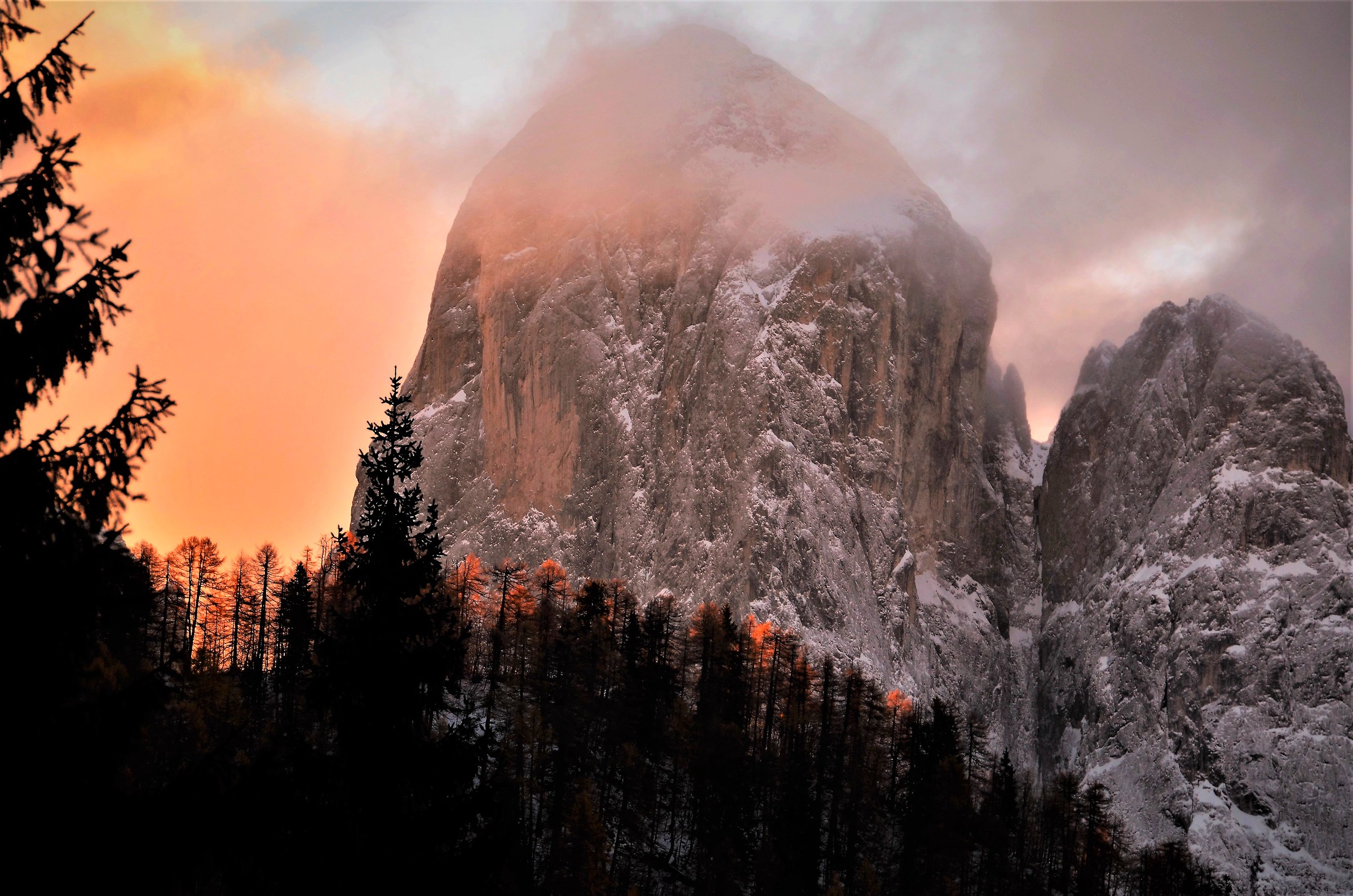 L'alba accarezza l'Agner