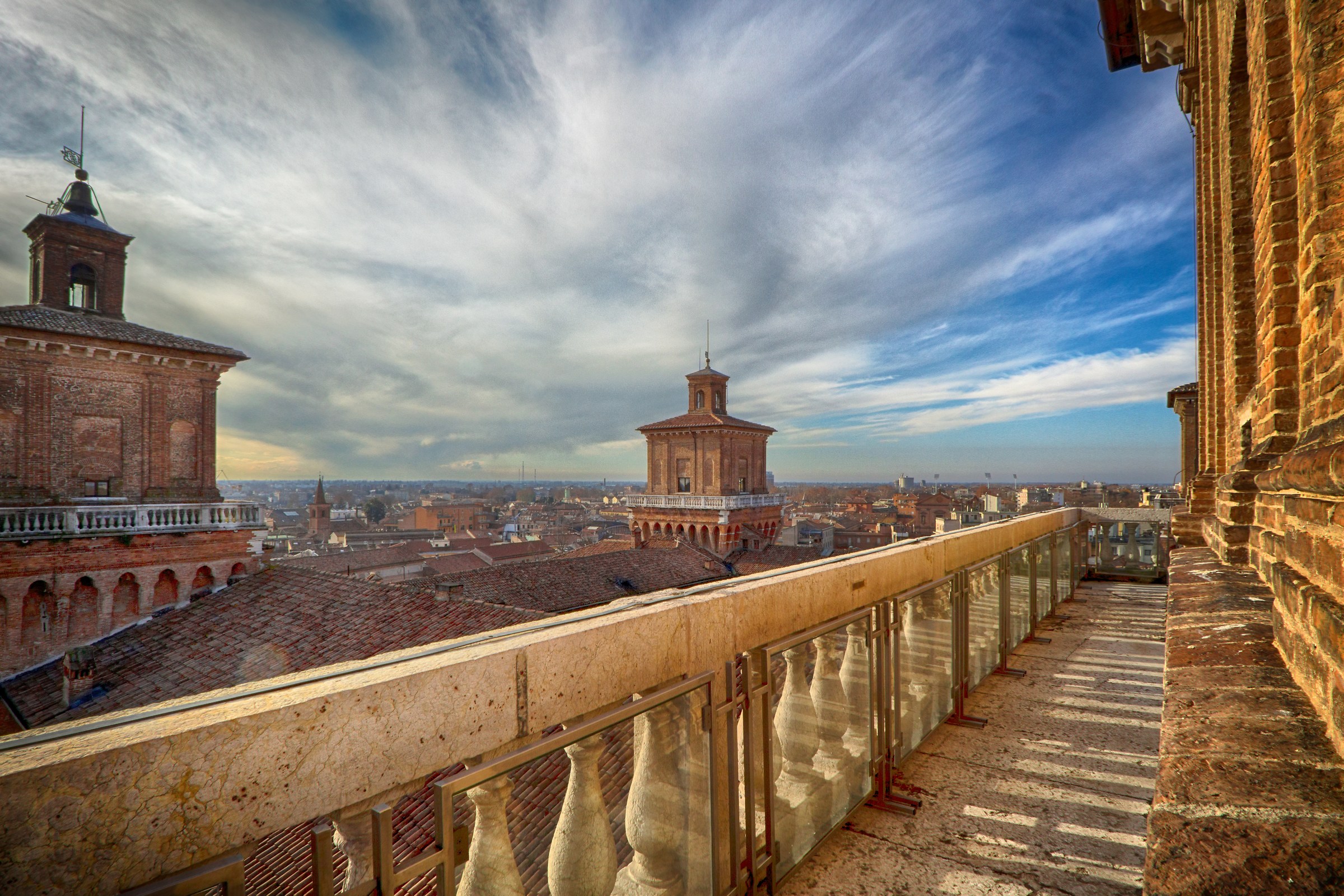 View of Ferrara from the tower