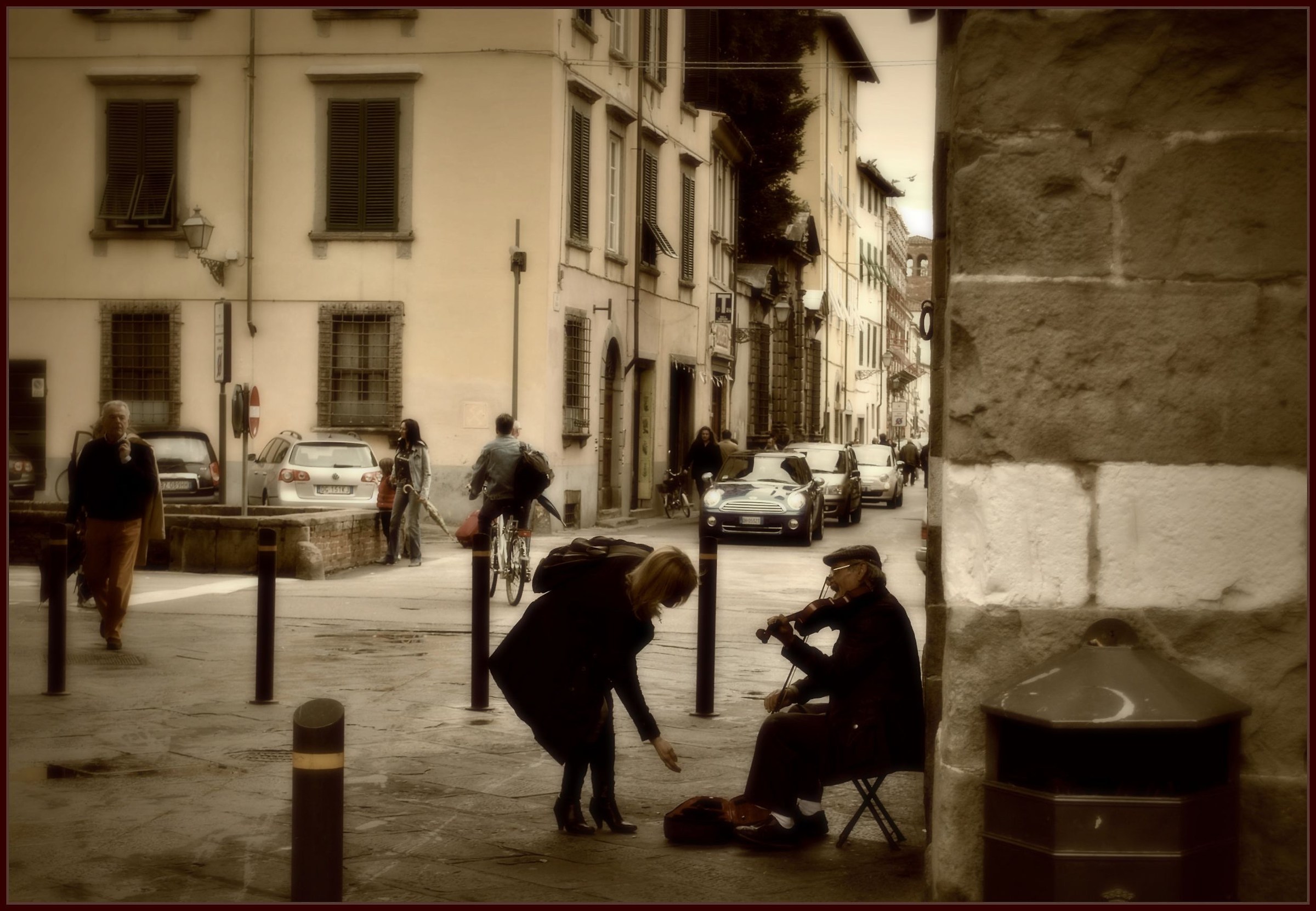 violinista & signora