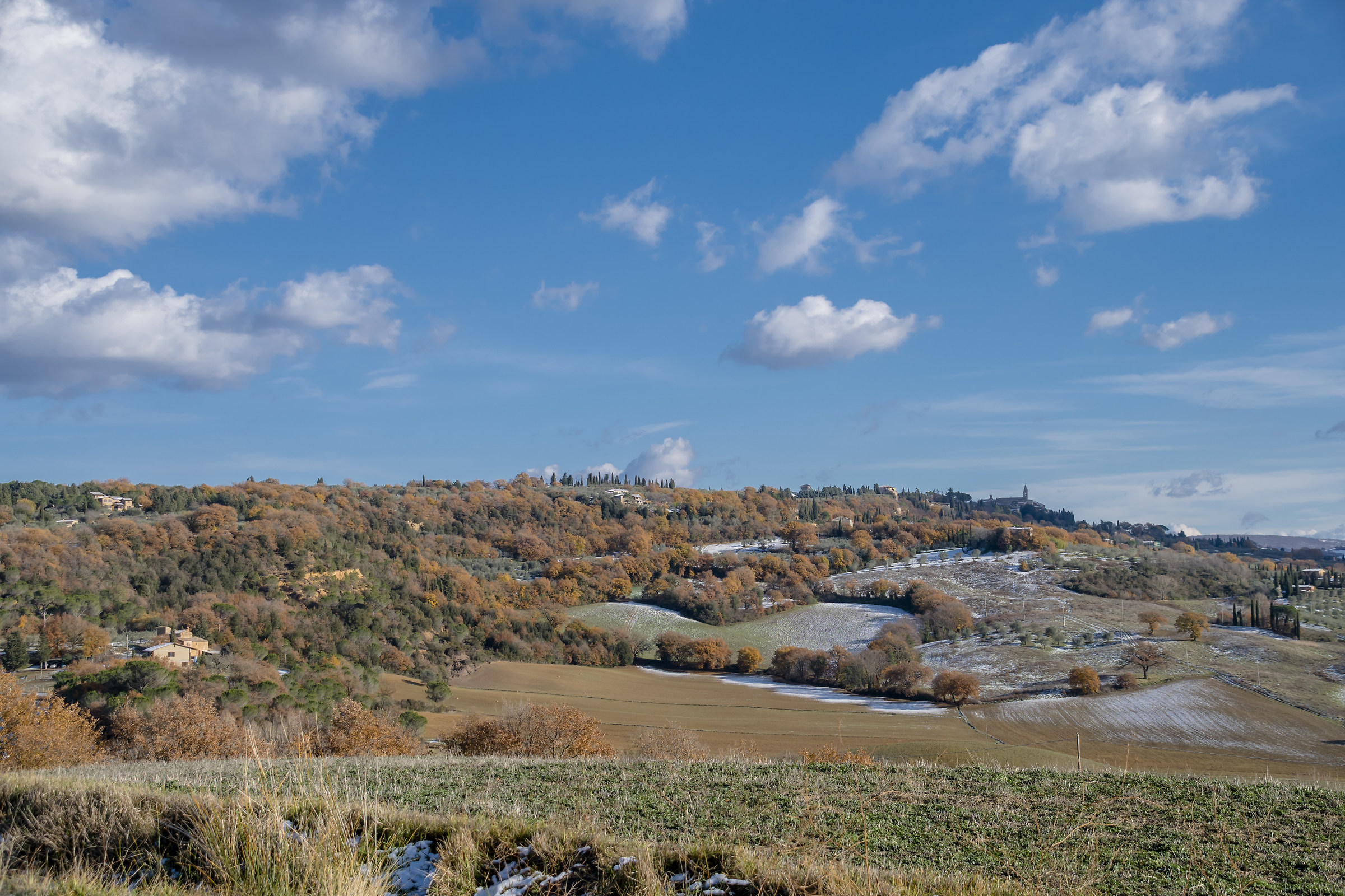 La splendida campagna Senese