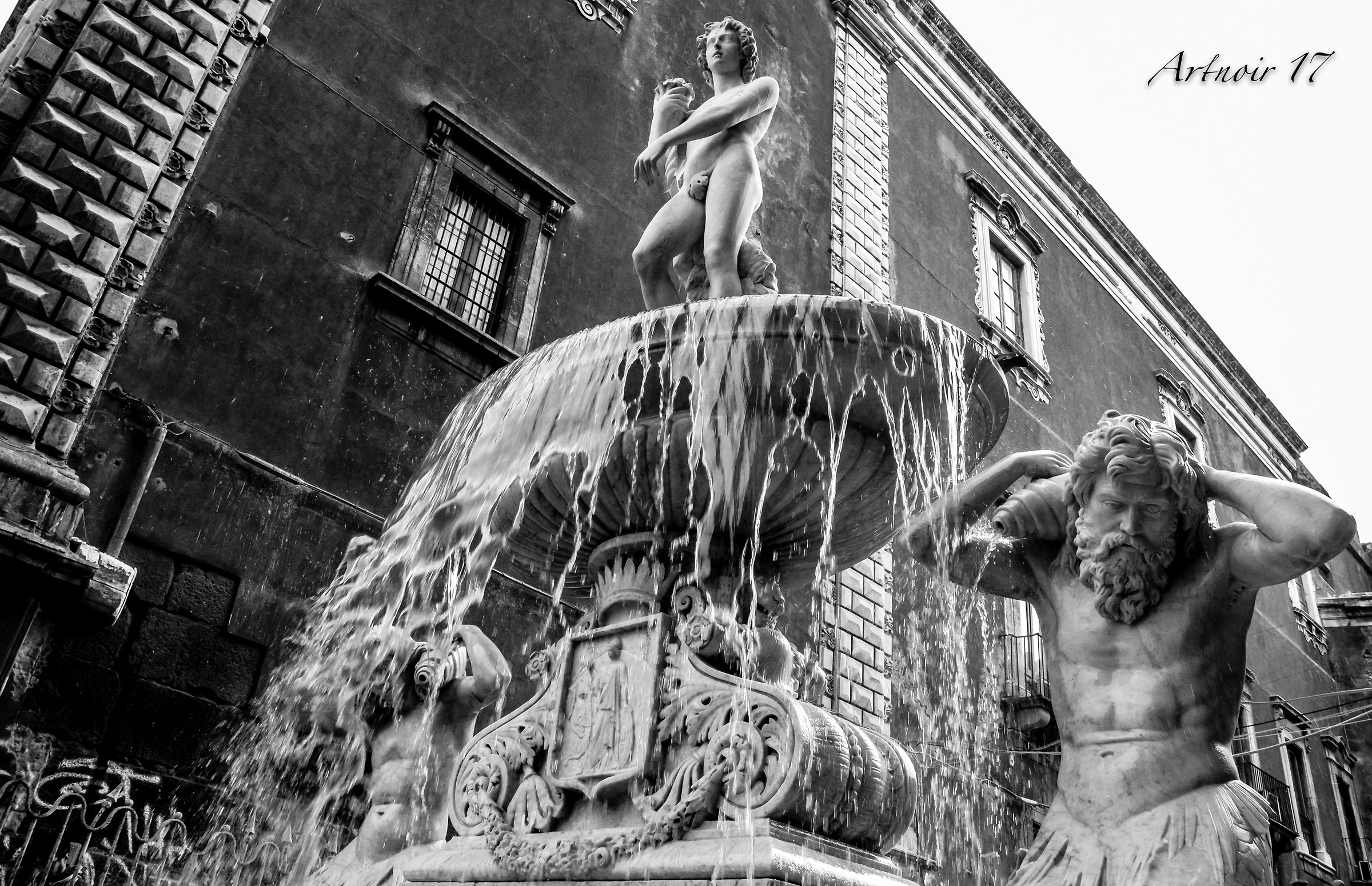 Fountain Of the Amanano Catania