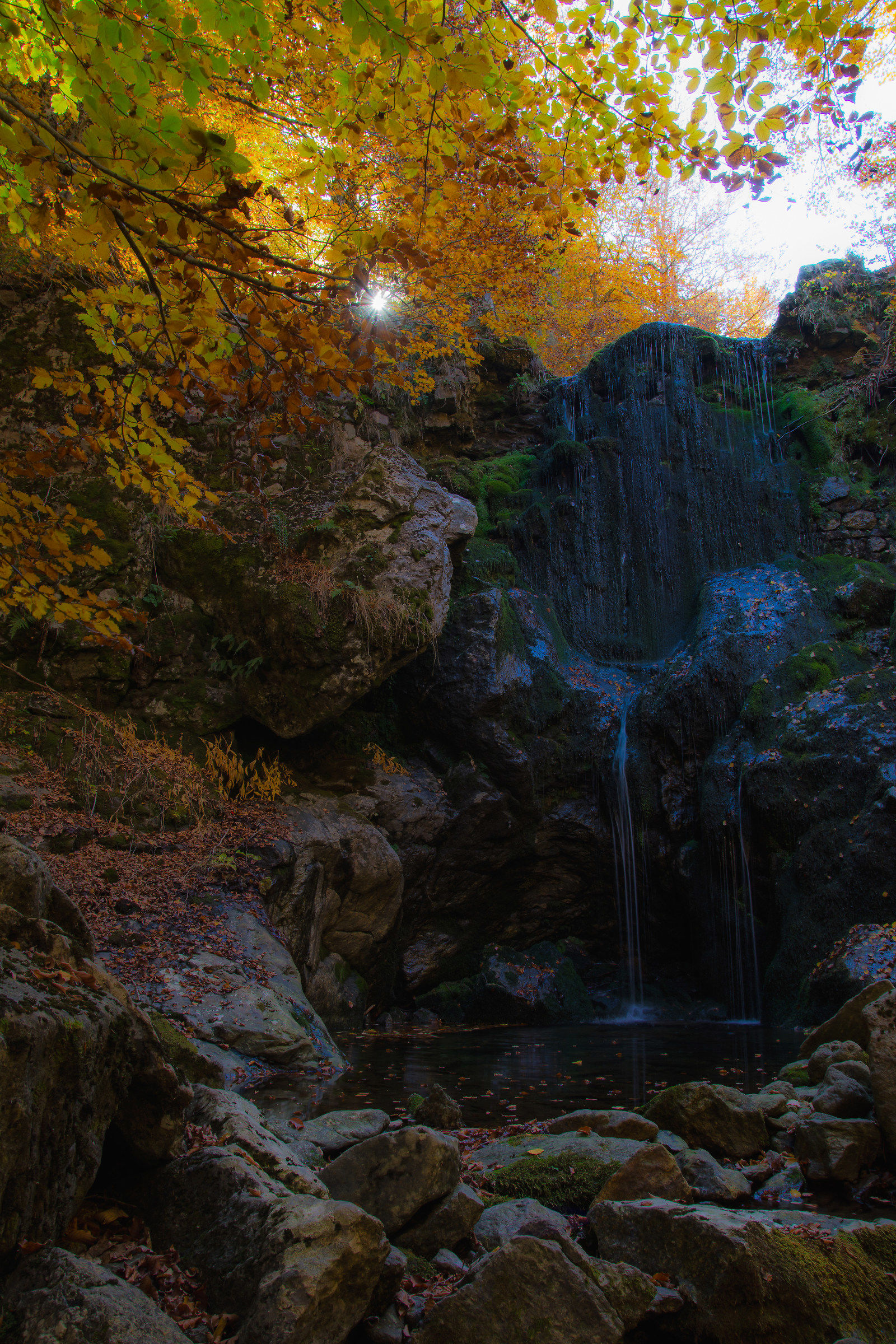 Foliage Cascata del Piciaro