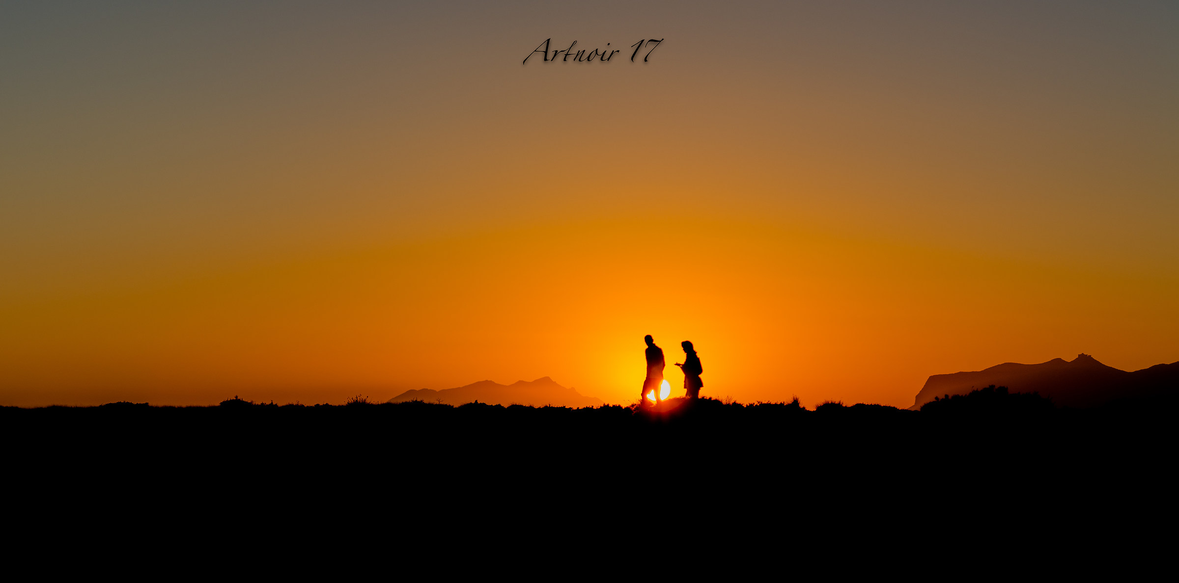 Sunset at Long Island 2 - Marsala