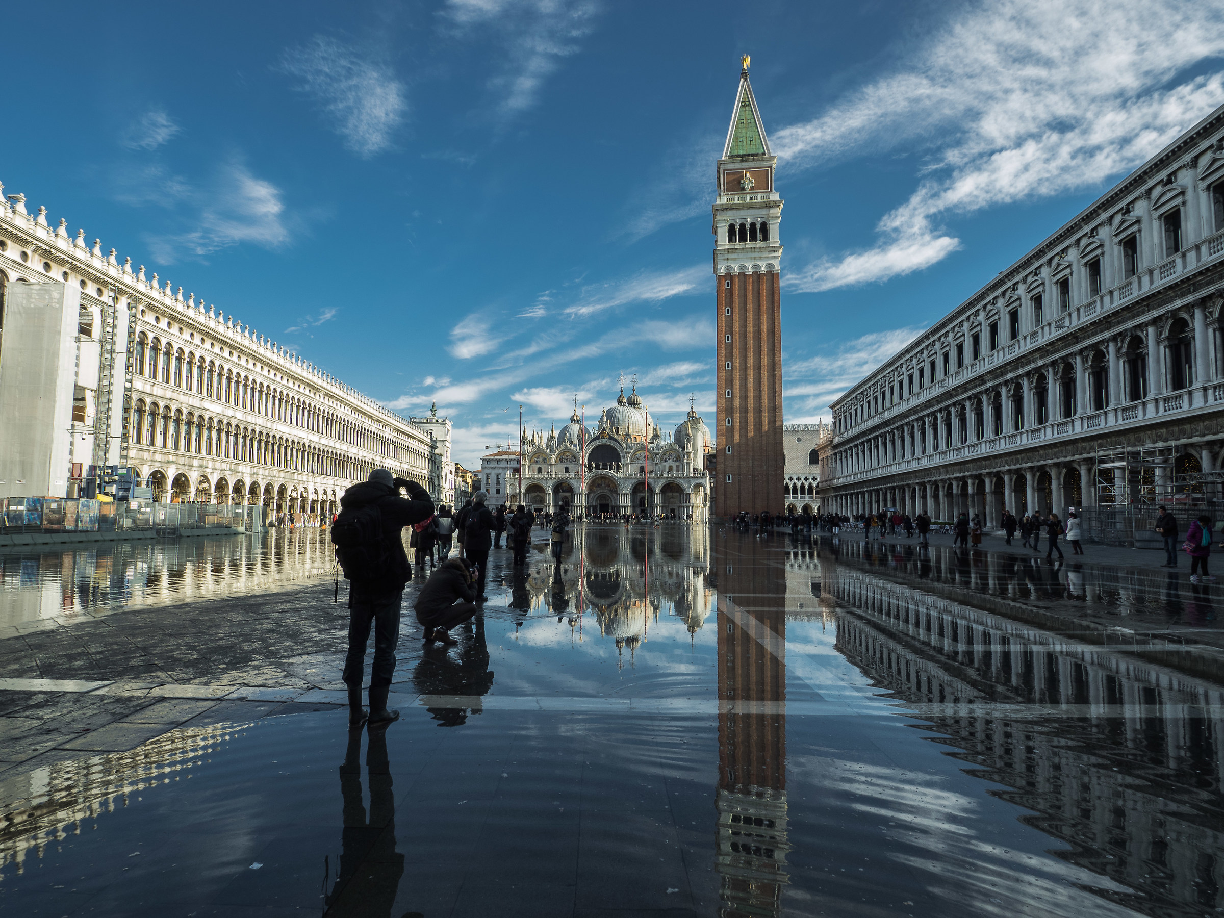 acqua alta a San Marco