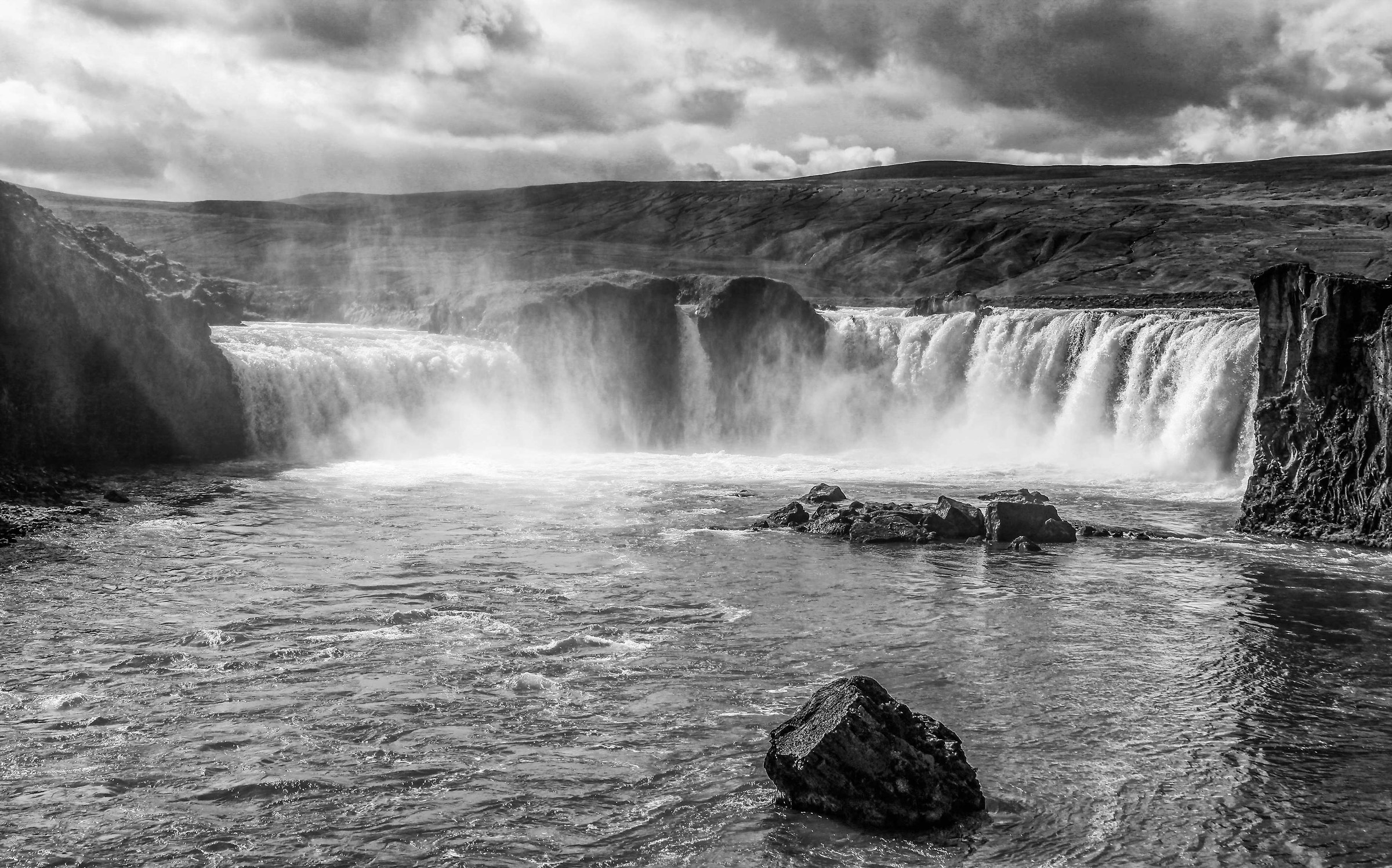 Iceland - Godafoss - the waterfall of the gods