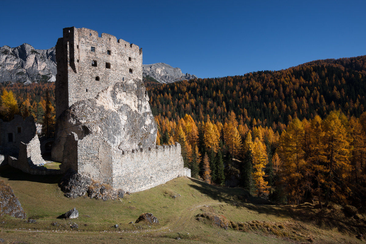 Il castello di Andraz ...