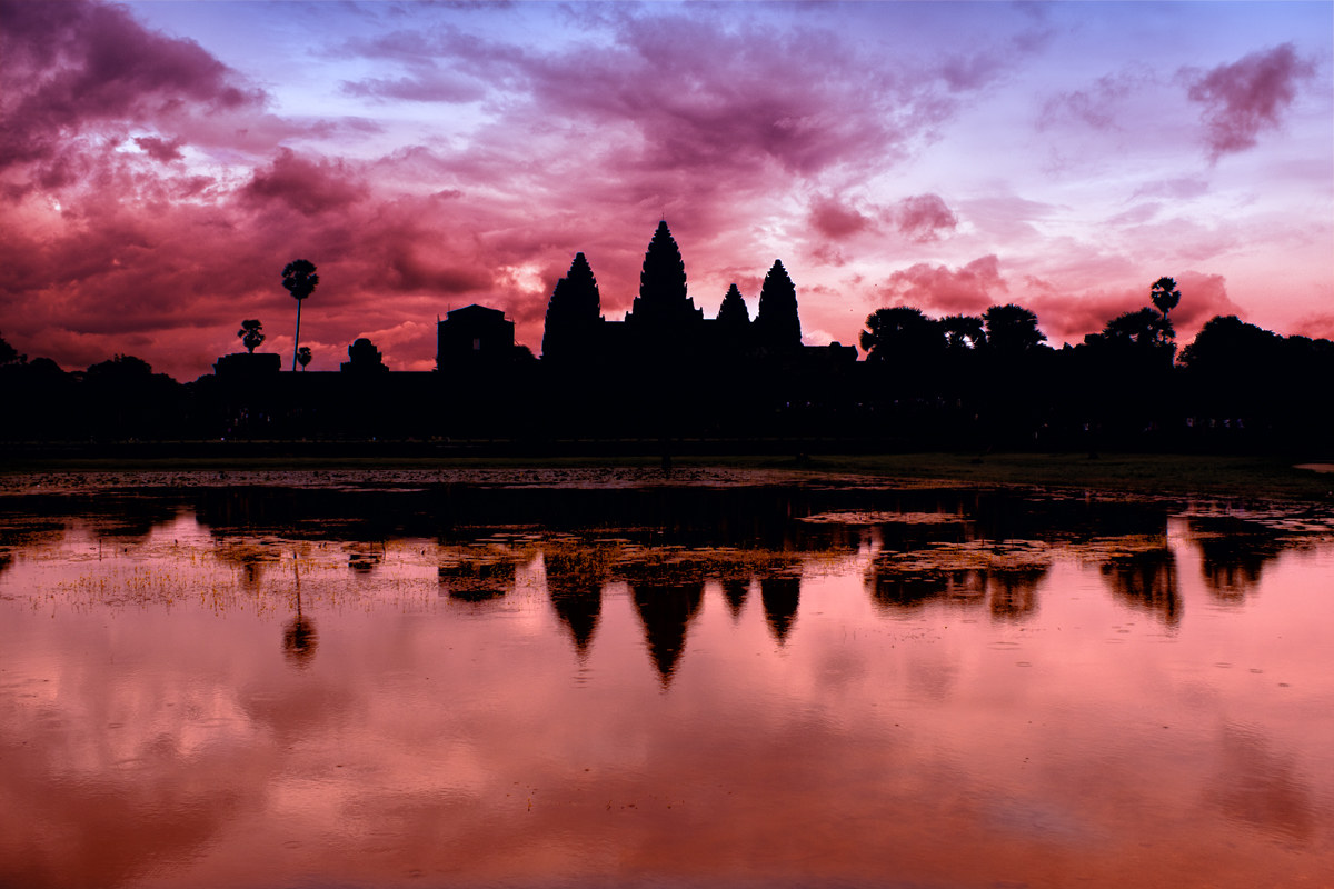 Angkor sunrise