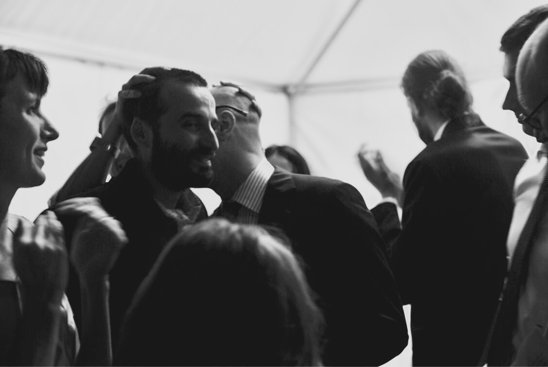 Wedding- The embrace of the witness (Rappi)