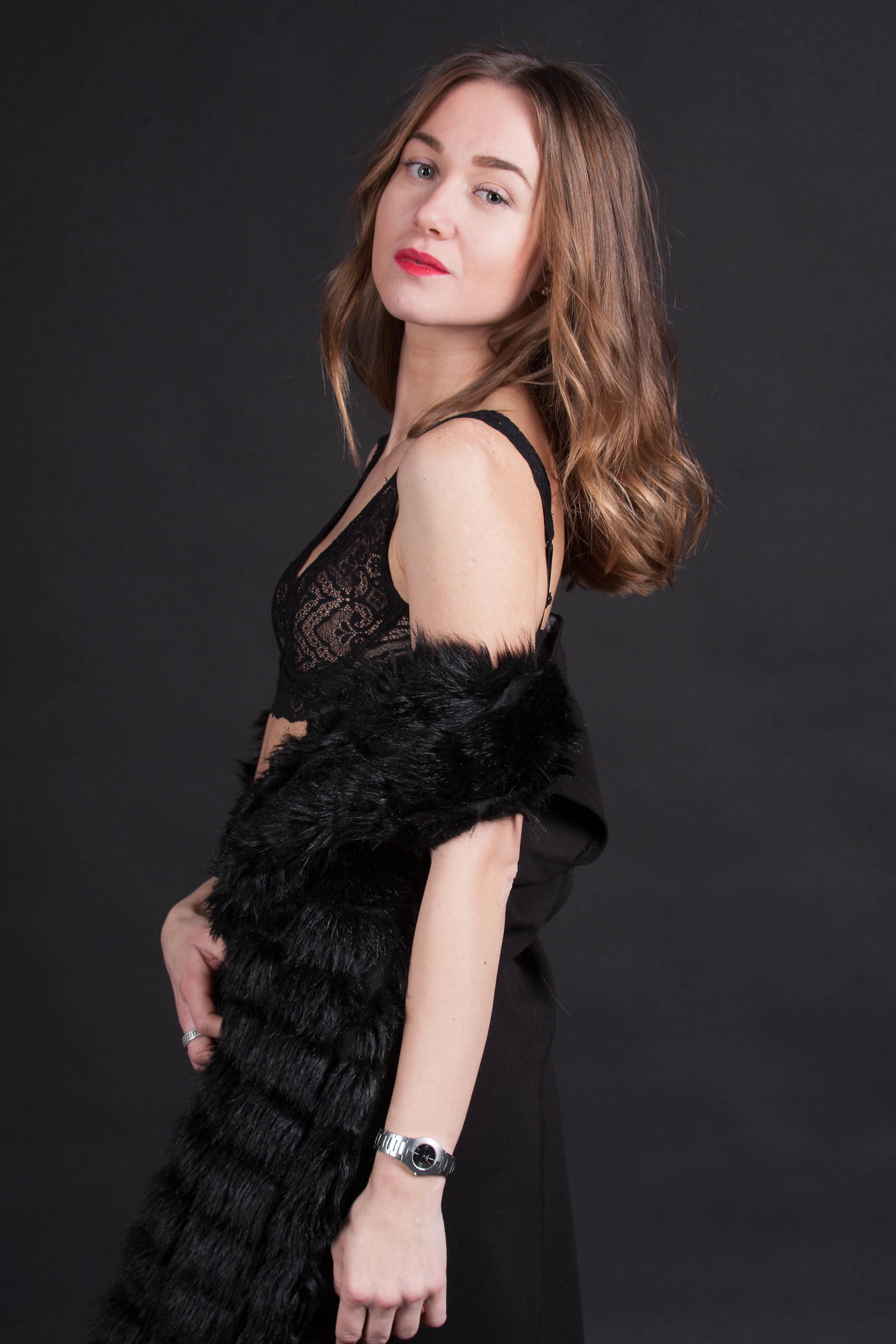 In the evening but not too ...