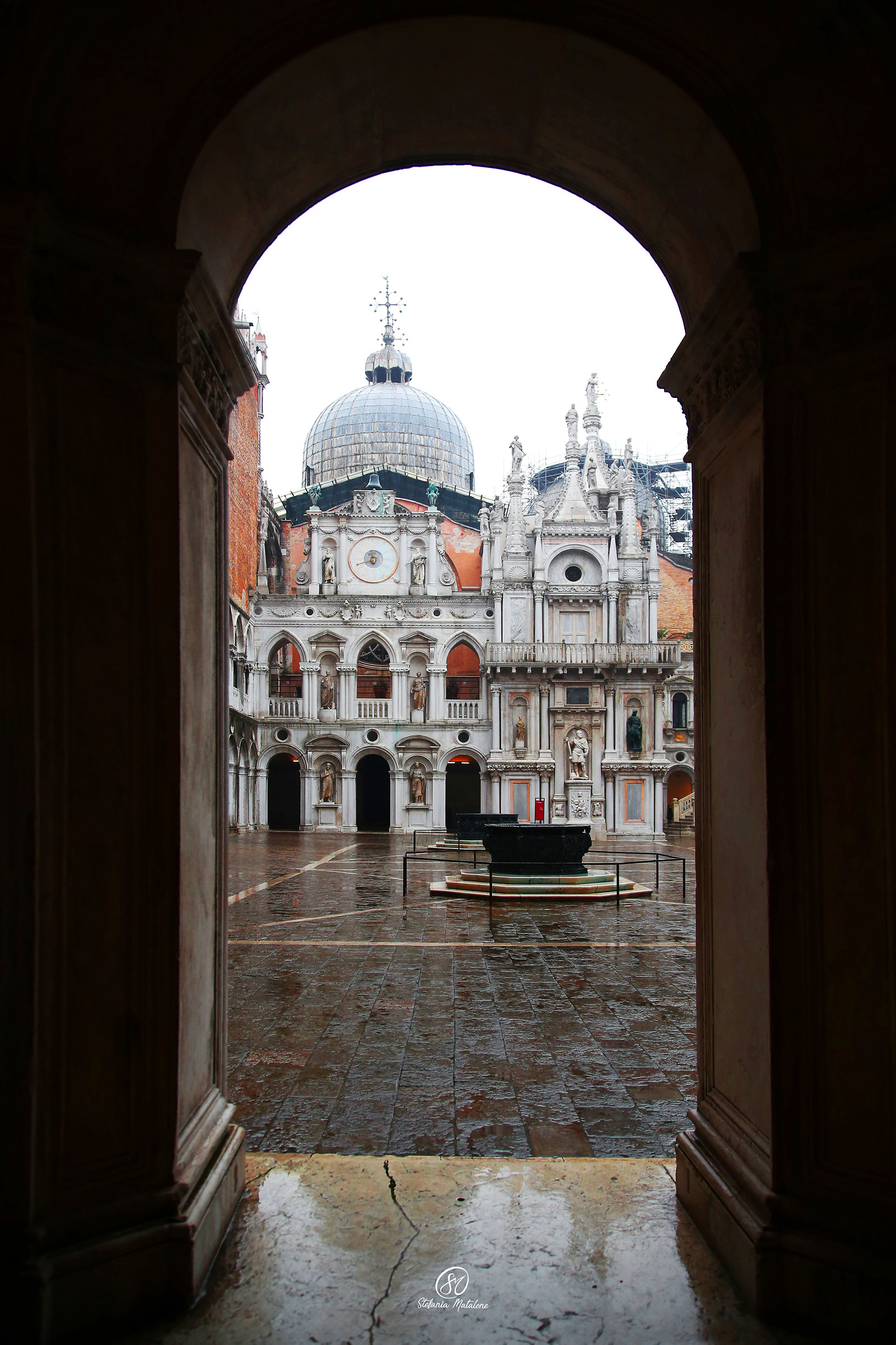 Inside the Palazzo Ducale