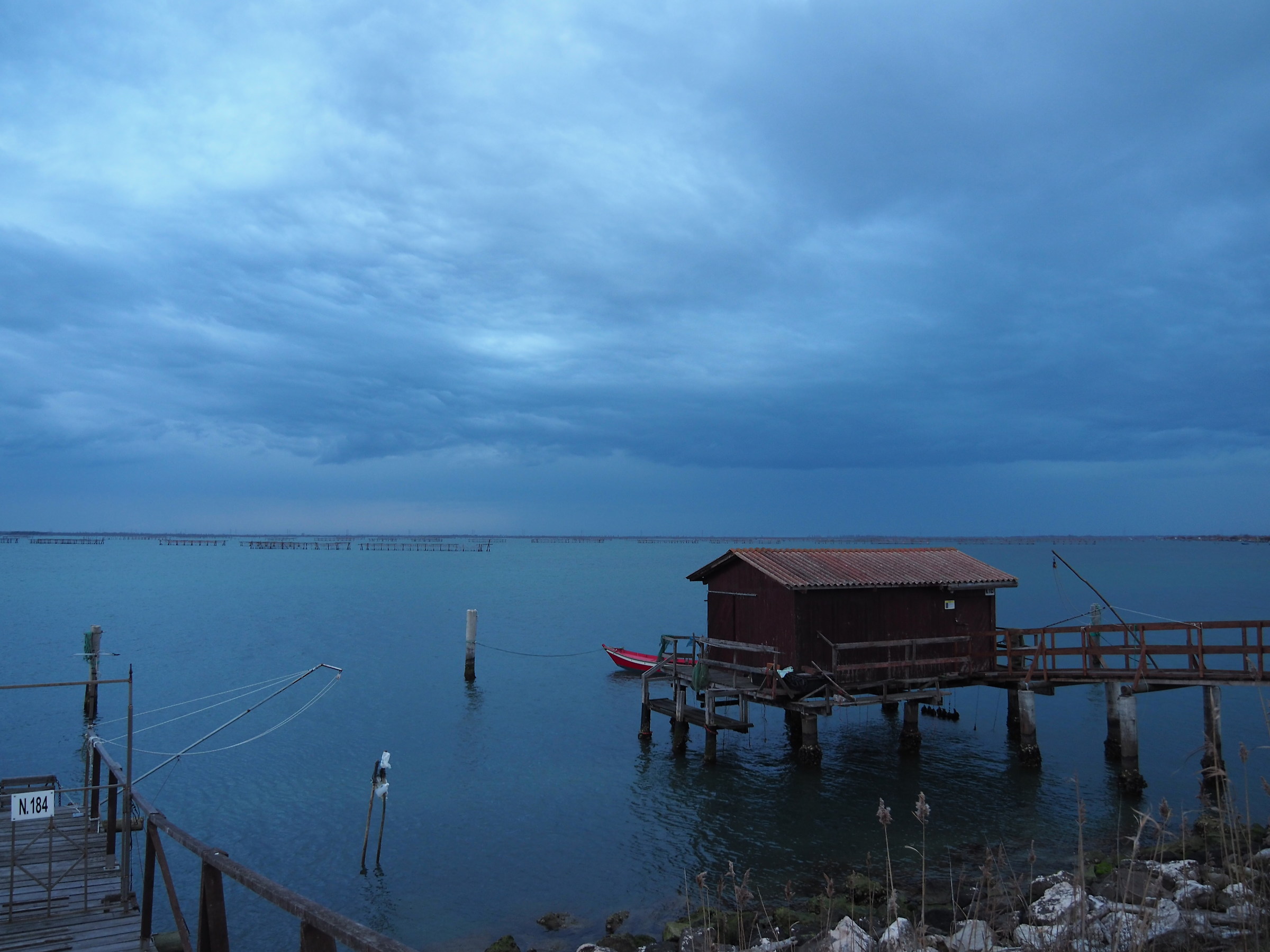 rainstorm approaching