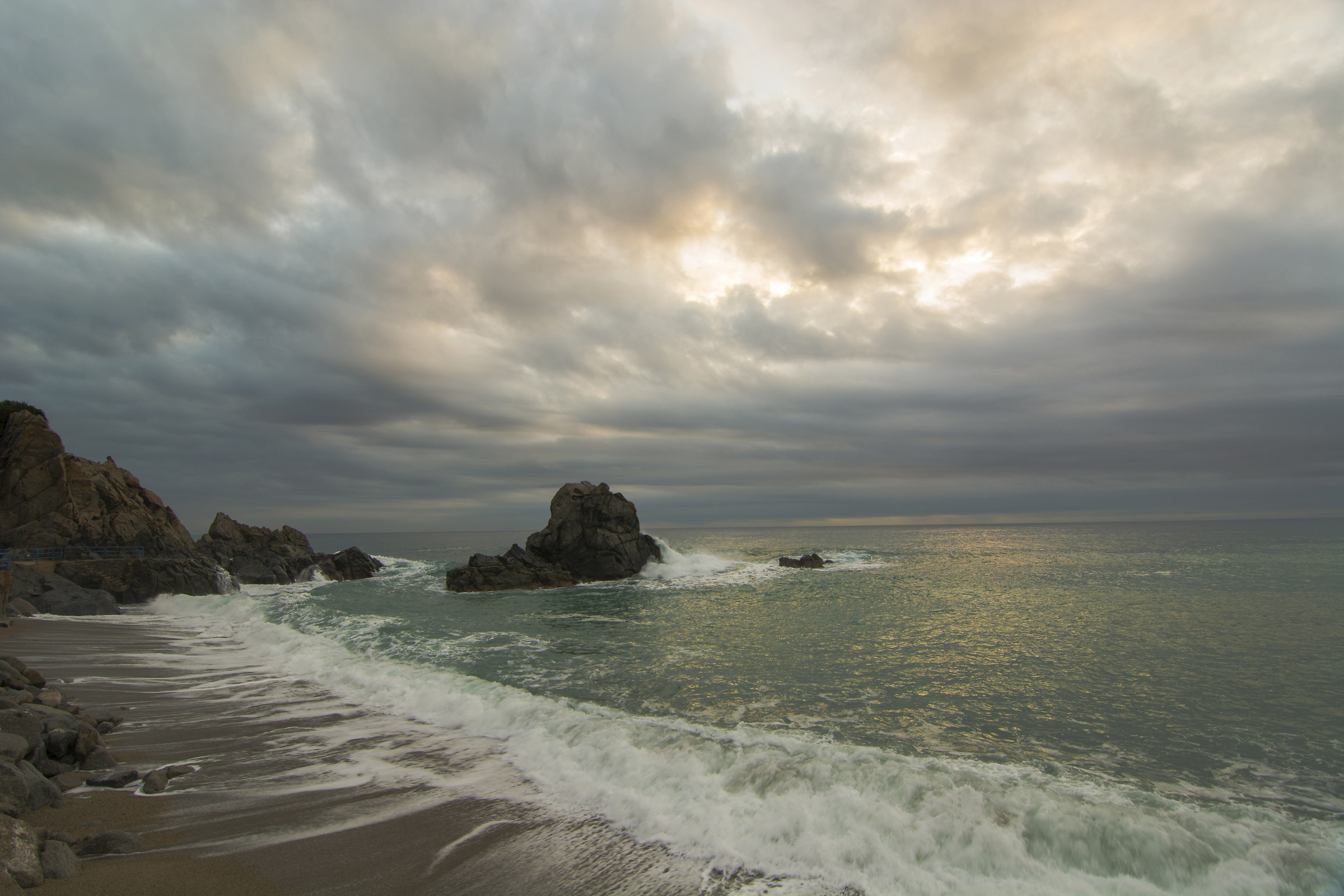Sunrise at the Pietragrande cliff