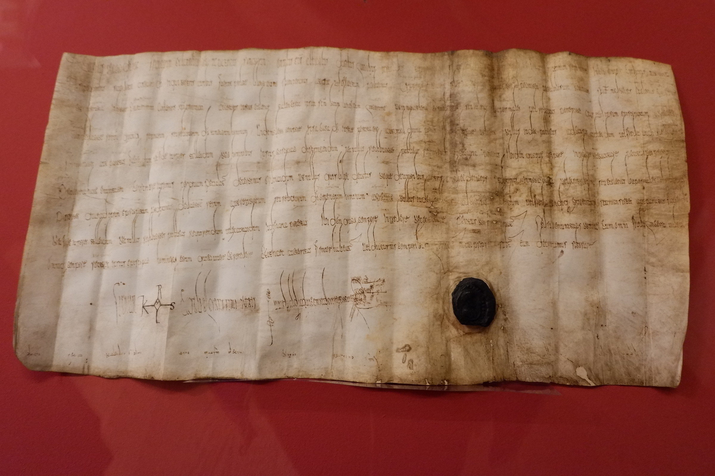 Privilegio di Carlo Magno alla Chiesa di Modena 782 d.C