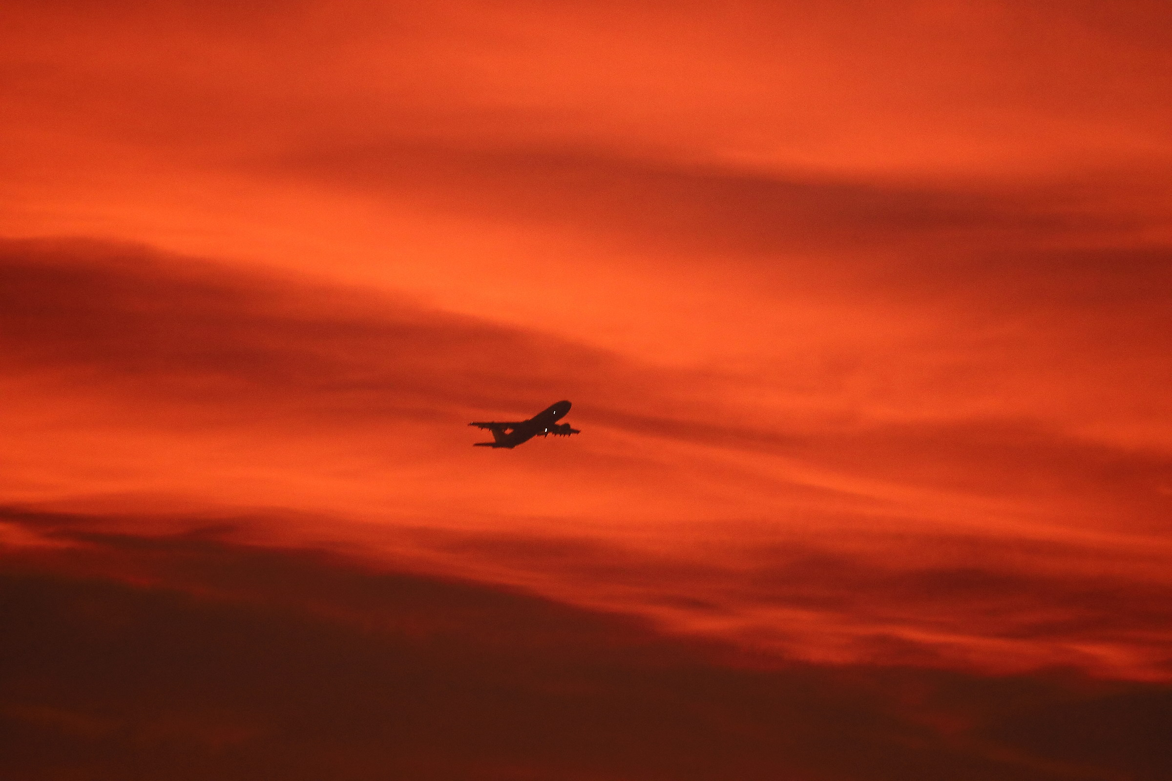 take off into the fire
