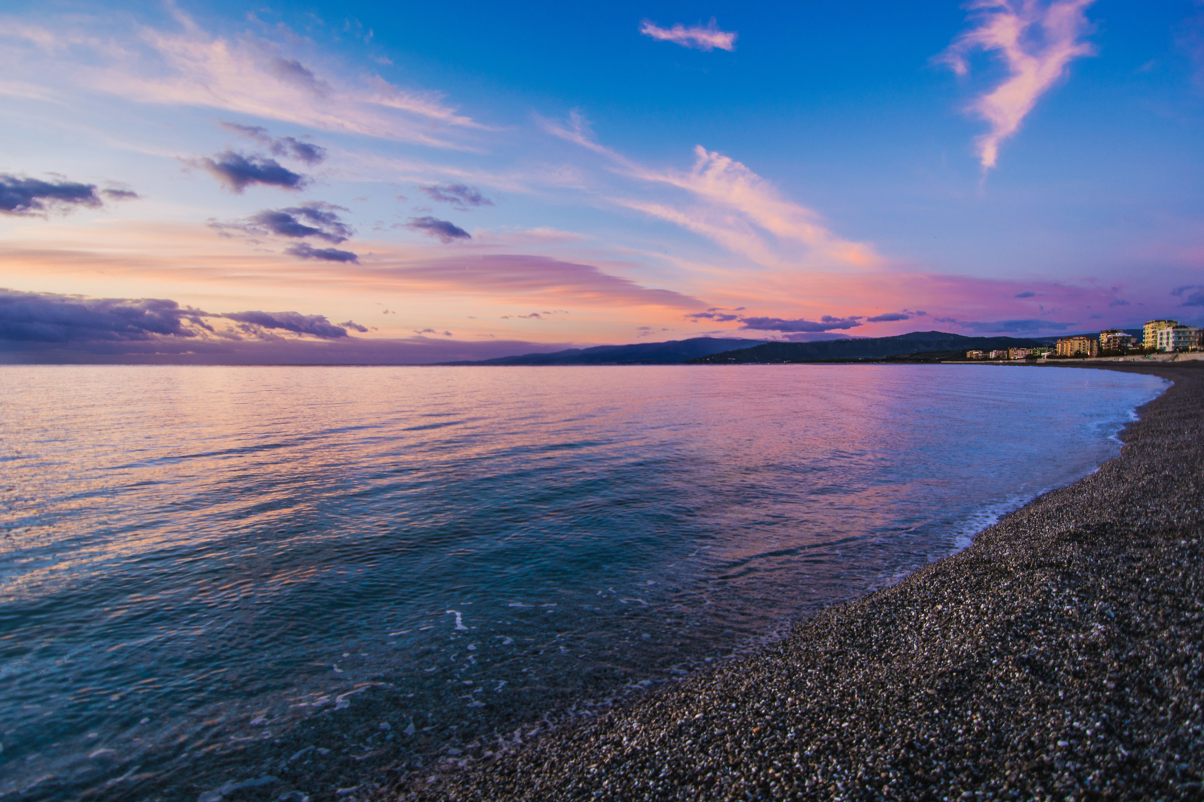 Alba a Catanzaro Lido