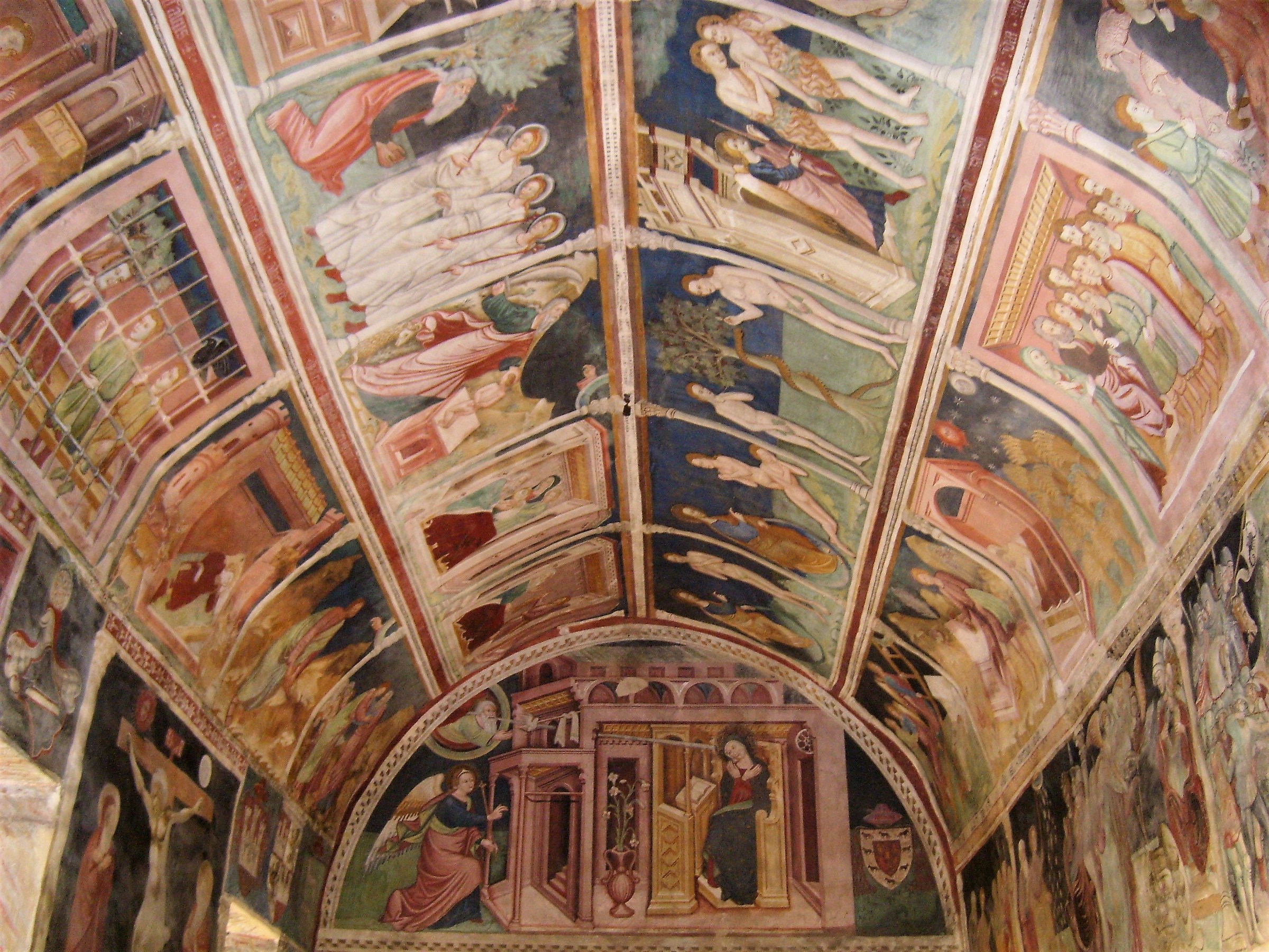 choirs (lt) - Chapel of the Annunciation