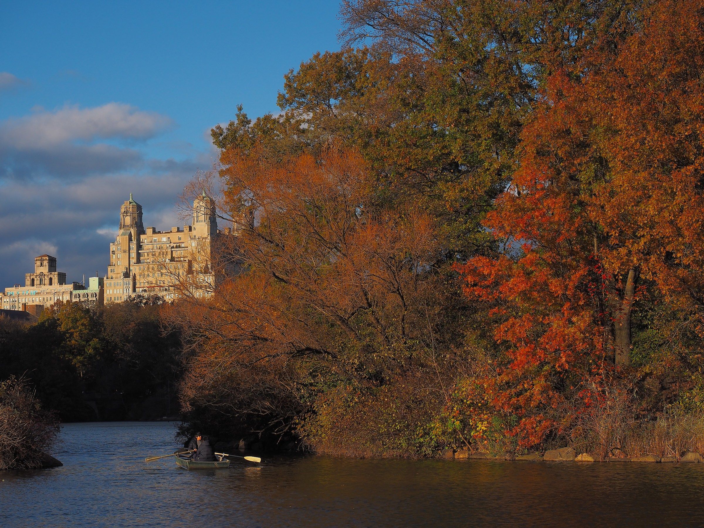 Autunno inoltrato a Central Park